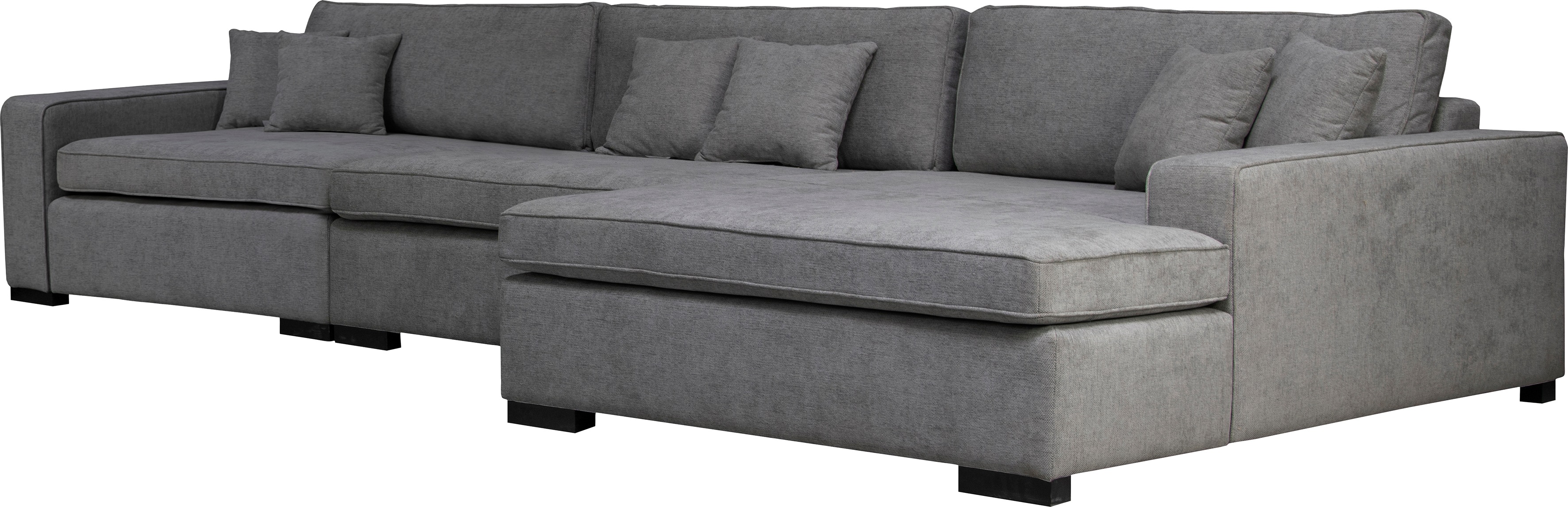 Thumbnail - Home affaire Sofa-Eckelement "Skara XXL L-Form" Lounge-Sofa XXL mit Federkern-Polsterung, in vielen Bezugsvarianten