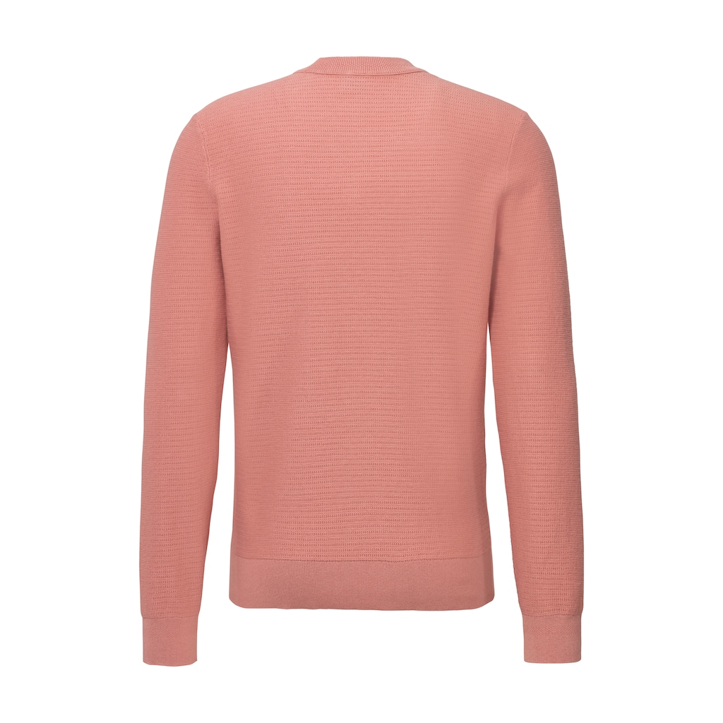 BOSS ORANGE Strickpullover »Anion«, mit Label-Kontraststreifen innen am Ausschnitt