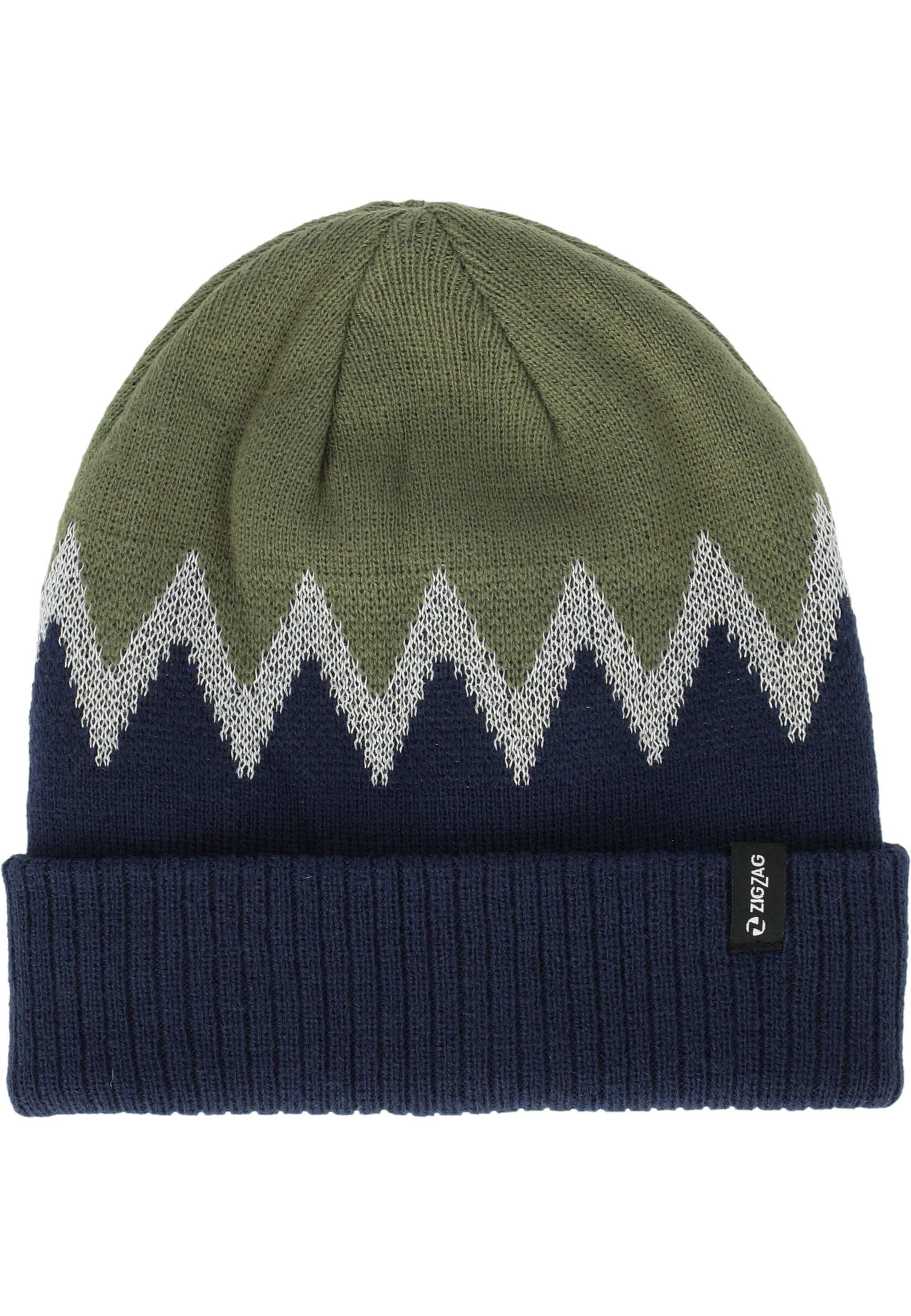 ZIGZAG Beanie "Samba", mit reflektierendem Muster