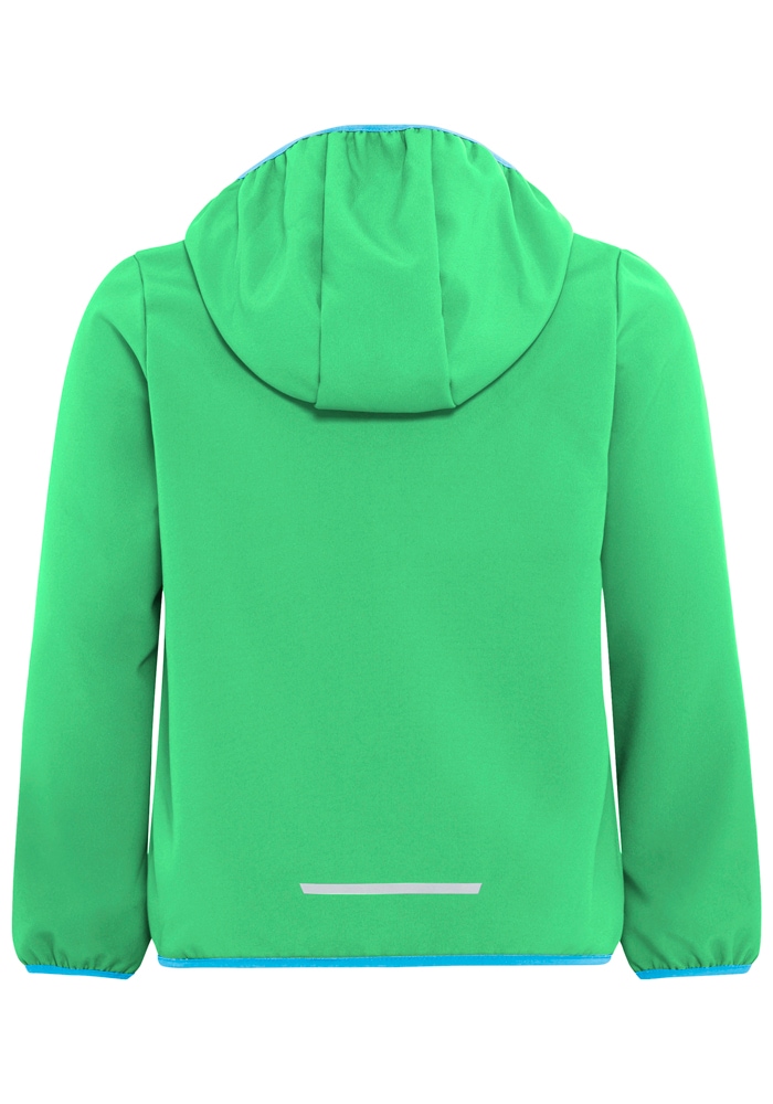Jack Wolfskin Softshelljacke »FOURWINDS JACKET KIDS« mit Kapuze mit Windschutzblende und Kinnschutz, wasserabweisend, windabweisend