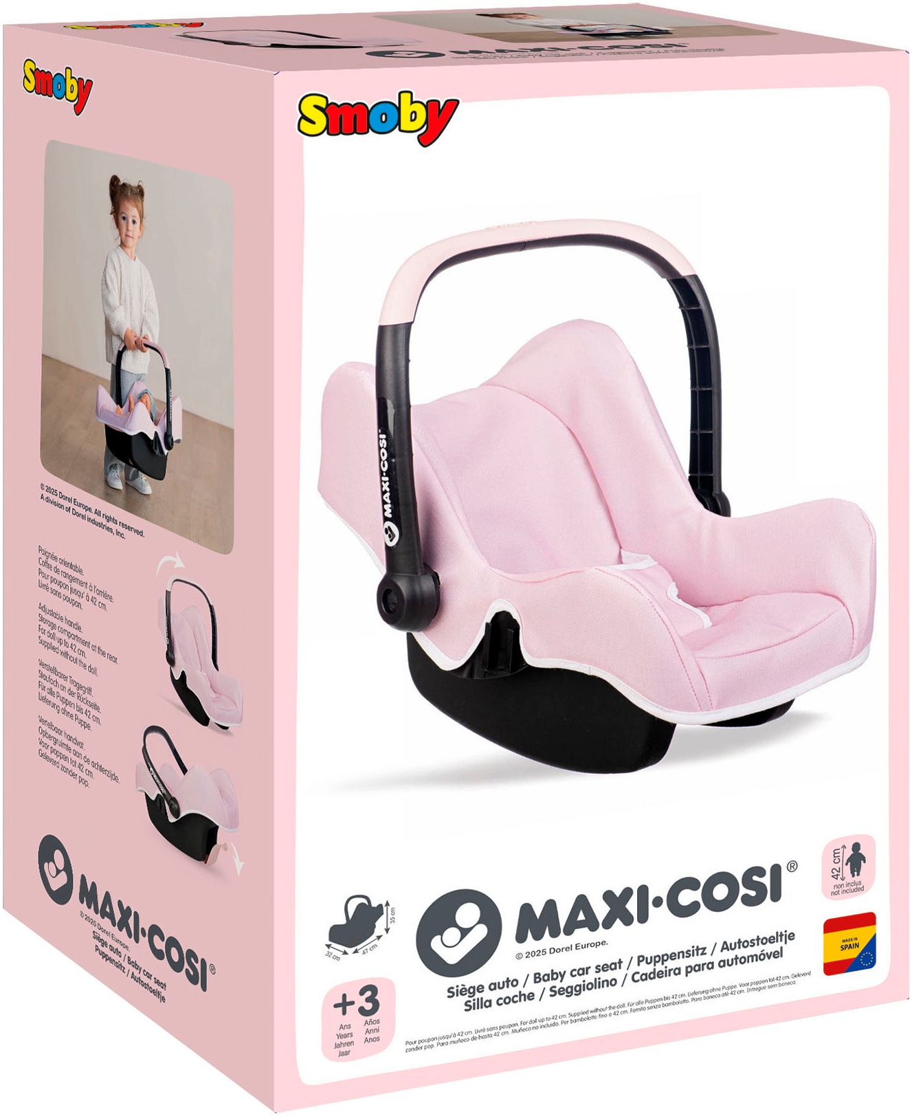 Smoby Puppen Autositz »Maxi-Cosi Puppenautositz«, Made in Europe