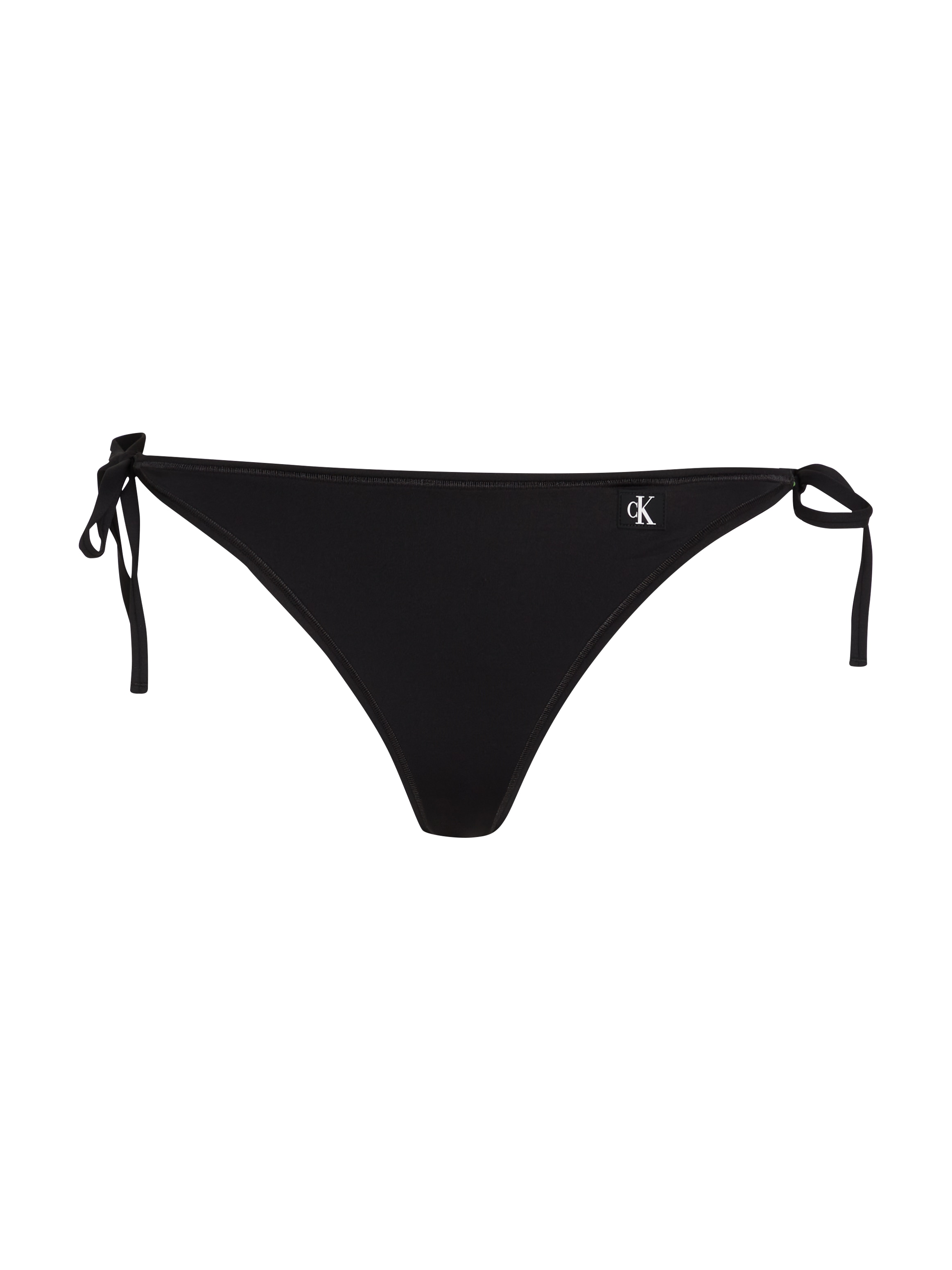 Calvin Klein Swimwear Bikini-Hose »STRING SIDE TIE«, mit Logo-Patch