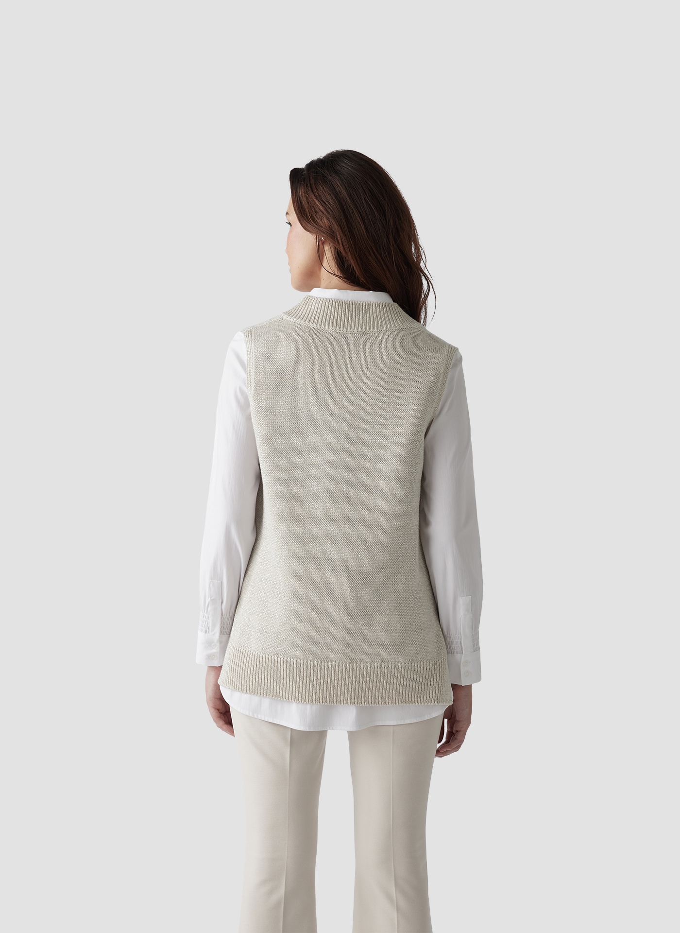 LeComte Strickpullover »LeComte Pullunder mit V-Ausschnitt«