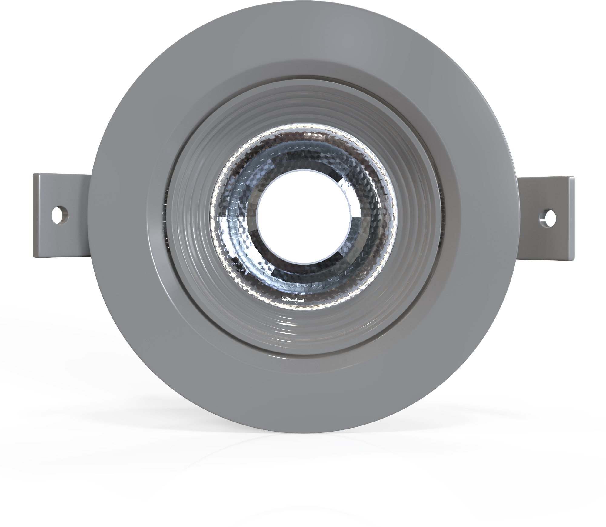 B.K.Licht LED Einbauleuchte »Alcor«, 5 flammig, Leuchtmittel LED-Board | LED fest integriert, LED Einbaustrahler, Spots, Strahler, Panel, flach, Einbauleuchte, 90mm