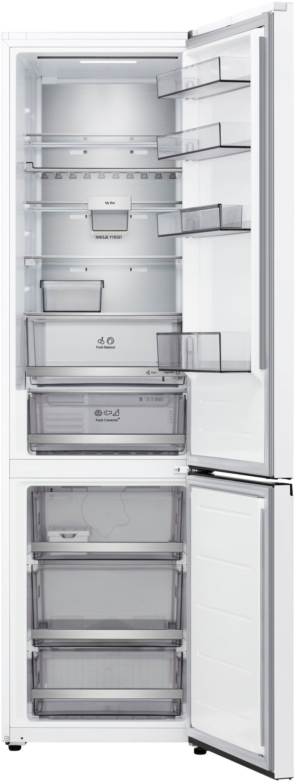 LG Kühl-/Gefrierkombination "GBBS726ASW" 203 cm hoch 59,5 cm breit Fit&Max: günstig online kaufen