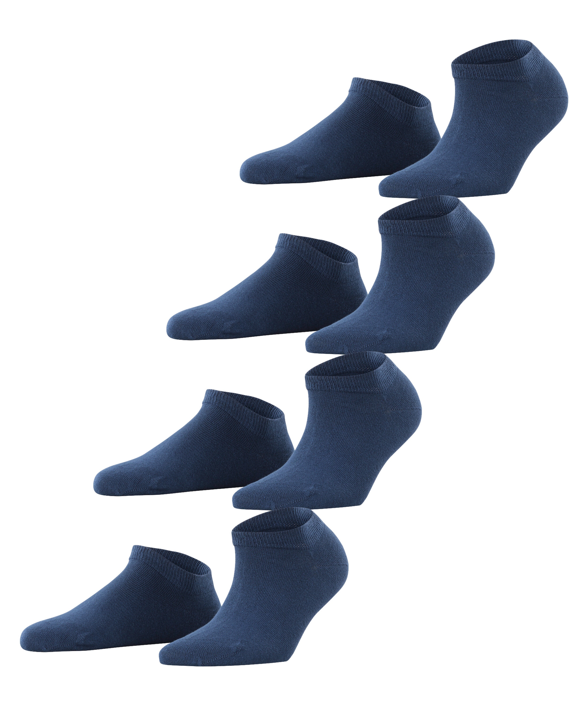Esprit Sneakersocken "Solid" Einheitsgröße 36-41, geripptes Bündchen, unifarben, Basic Vorteilspack
