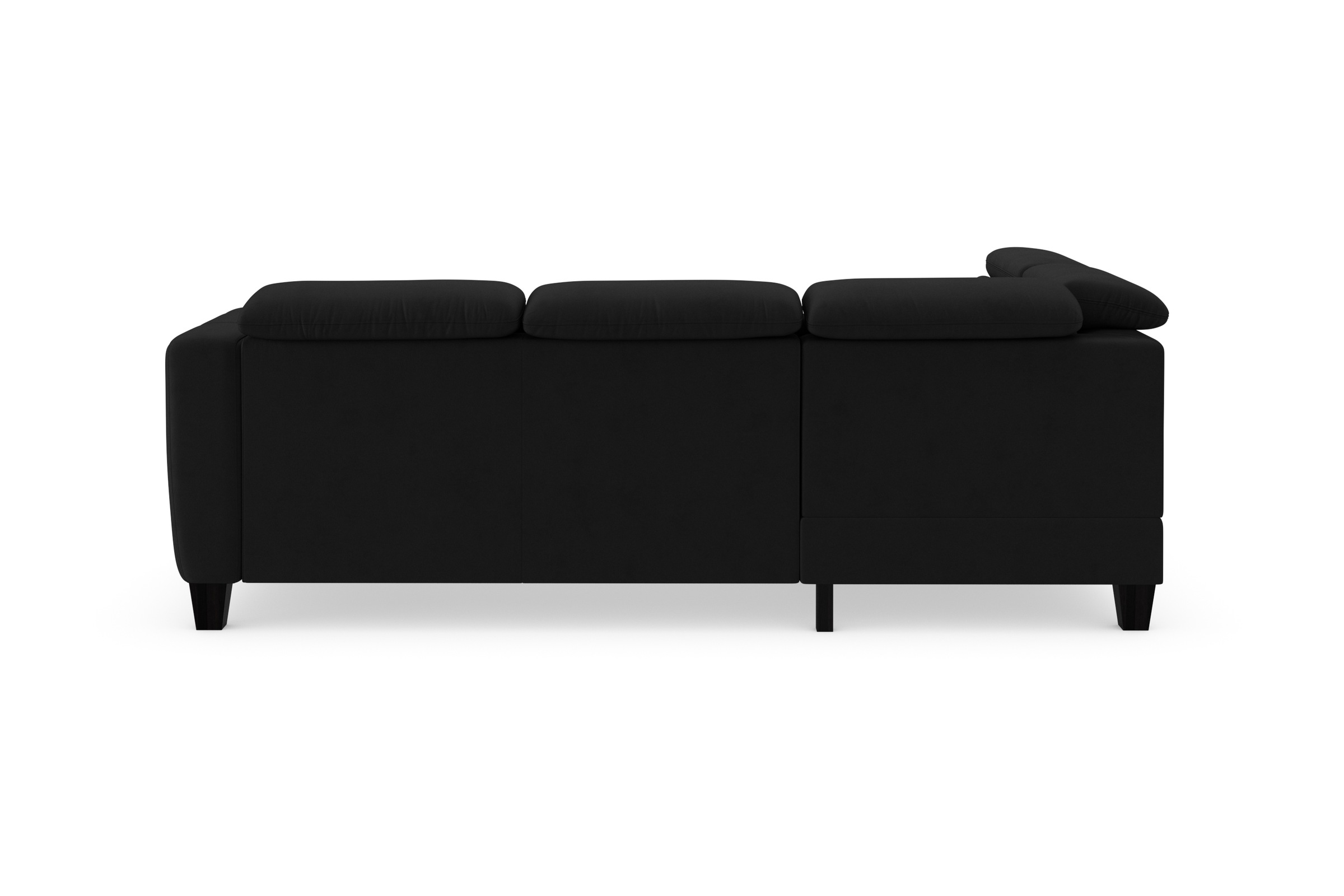 sit&more Ecksofa »Belluci L-Form«, inklusive Federkern, wahlweise mit Bettfunktion und Bettkasten