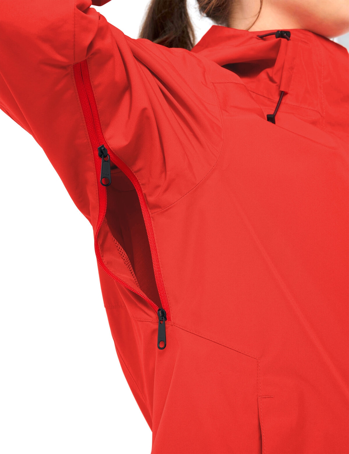 VAUDE Regenjacke »WOMEN'S STRATHCONA JACKET« mit Kapuze mit Kapuze mit Kordelzug, wasserdicht, winddicht, atmungsaktiv