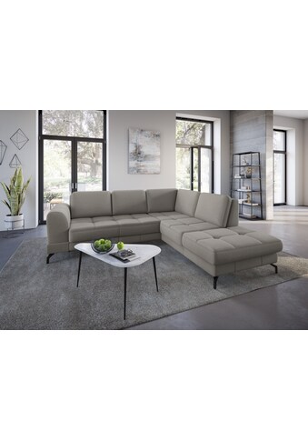 sit&more Sit&more Ecksofa »Bendigo« su Sitztief...