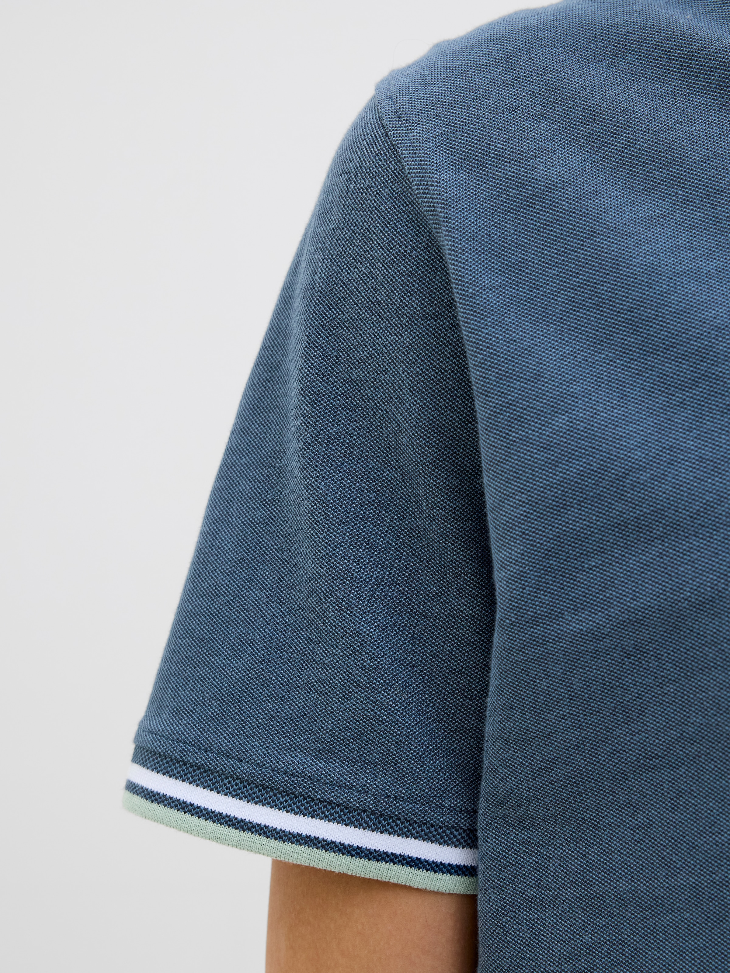 Jack & Jones Poloshirt »JJEPAULOS POLO SS NOOS« mit Logo Stickerei