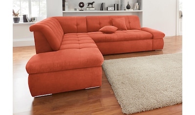 Ecksofa »NMoric incl. Zierkissen B/T/H: 273/216/80 cm«