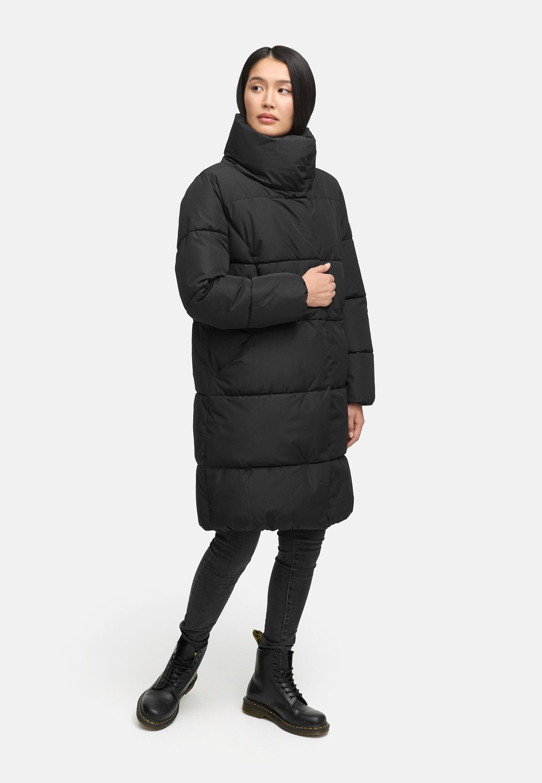 Navahoo Wintermantel »Wolkenkuss 14«, Winter Steppmantel