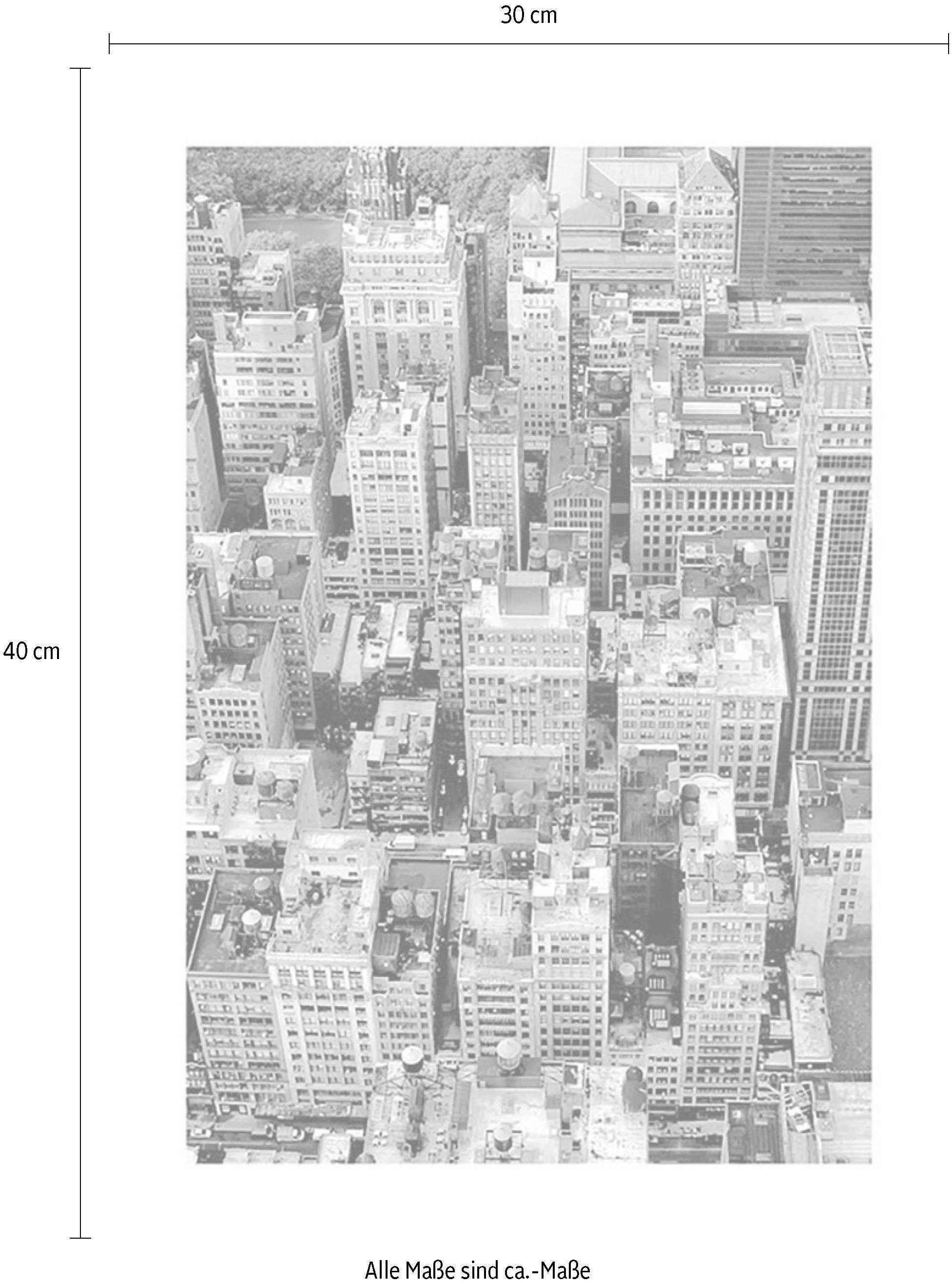 Komar Bild »Roof Top« Städte 1 Stk. tlg. Wandbild zur Dekoration - ohne Rahmen