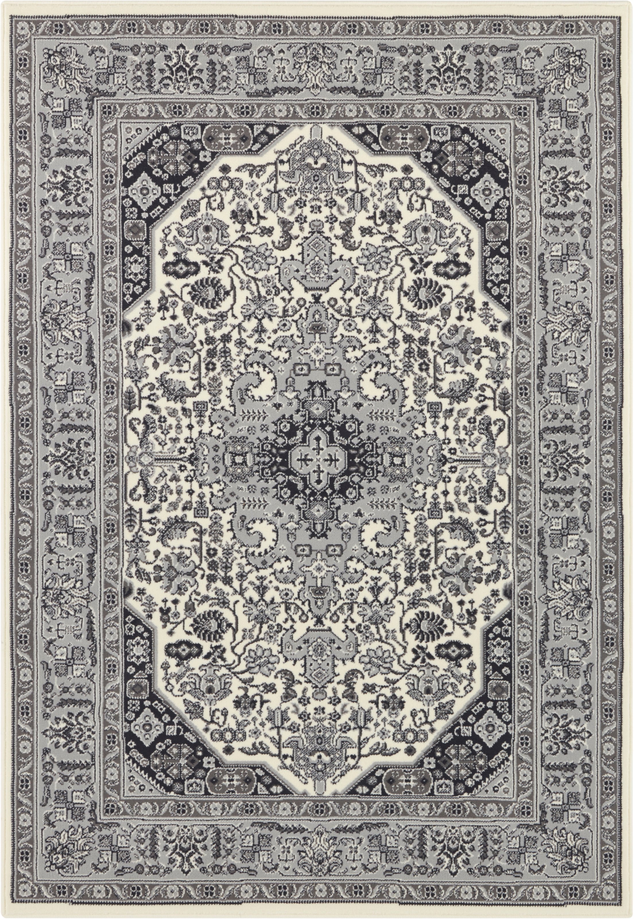 Teppich »Skazar Isfahan«, rechteckig, Kurzflor, Orient, Teppich, Vintage, Esszimmer,...