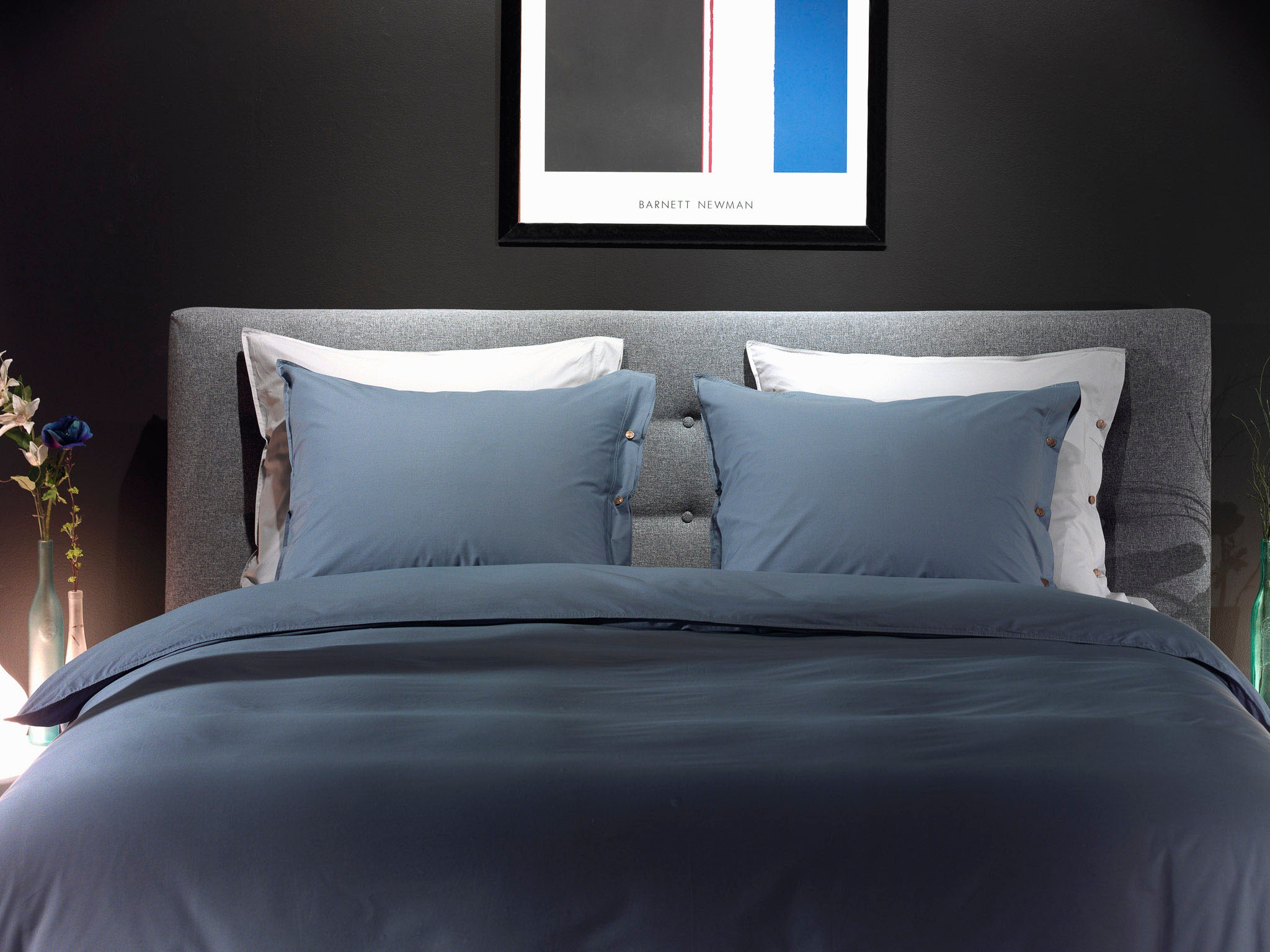 YELLOW Bettwäsche »Percale«, Uni Design, 100% Baumwolle ab 135x200 cm.