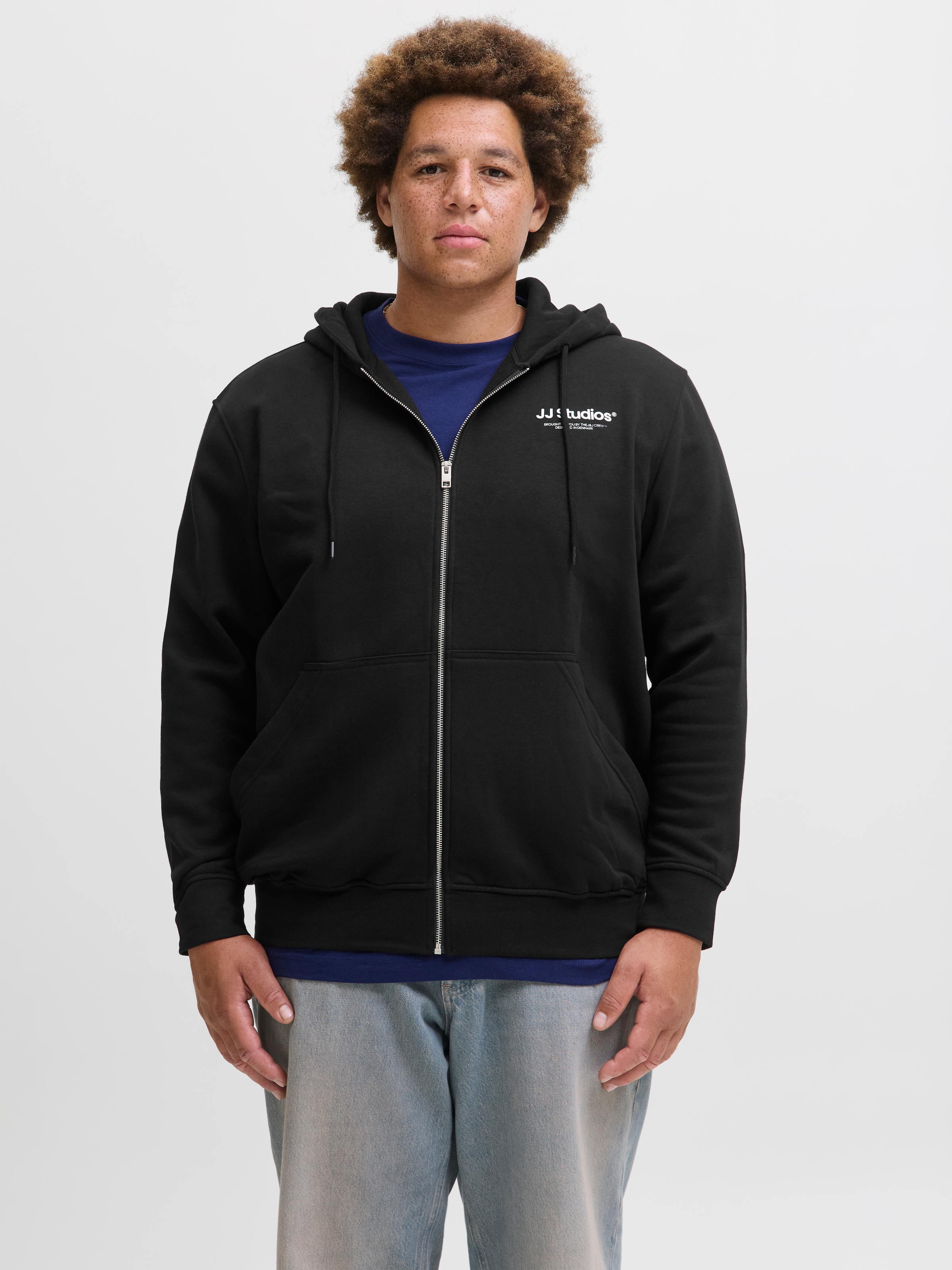 Jack & Jones PlusSize Kapuzensweatshirt "JJESOHO SWEAT ZIP HOOD NOOS PLS" günstig online kaufen