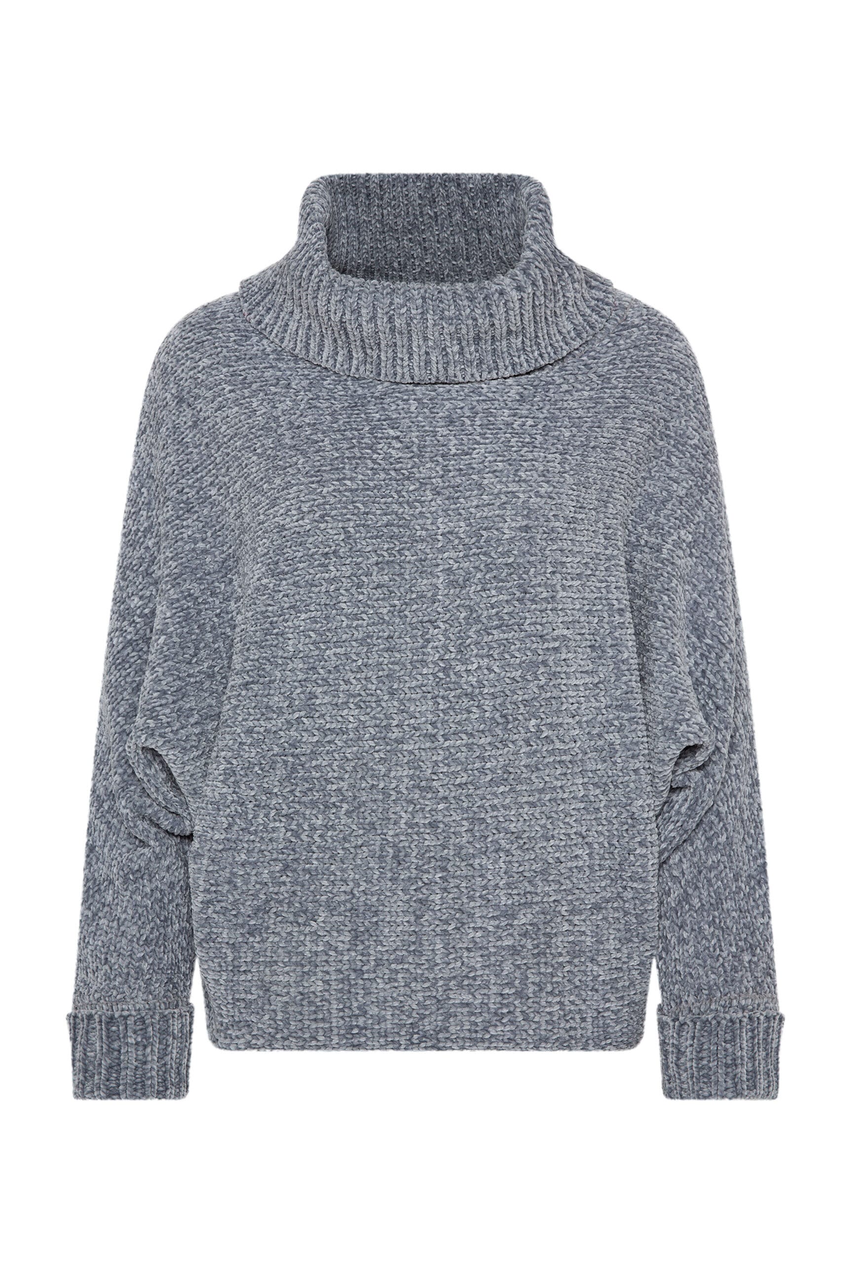 SOCCX Rollkragenpullover, mit Fledermaus-Ärmeln