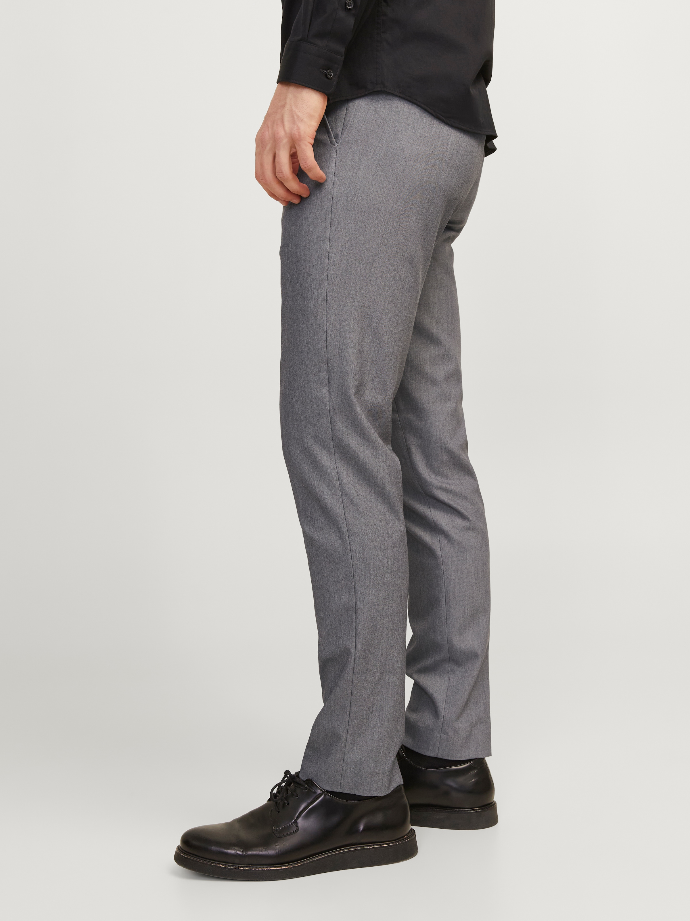 Jack & Jones Anzughose »JPRFRANCO  Hose mit schmalem Bein und cleanem Look«  meliert, modisch, slim fit, Kunstfaser