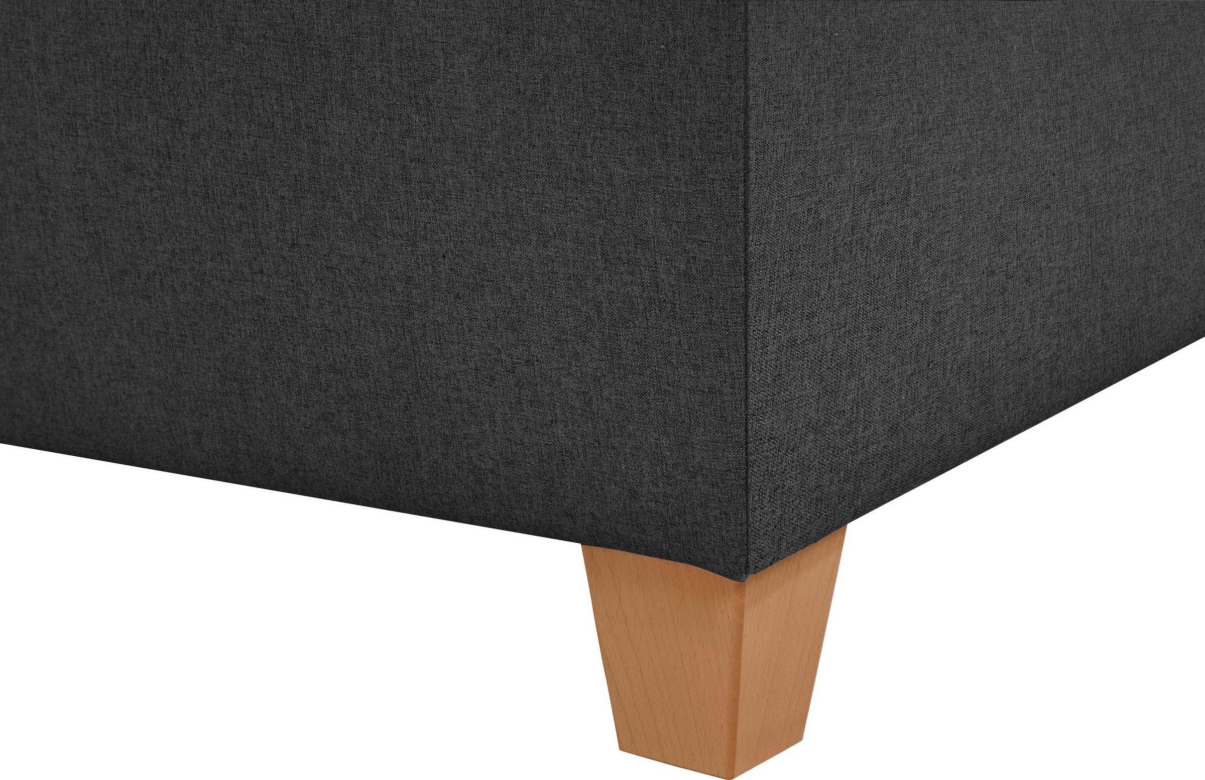 Home affaire Boxspringbett inklusive Komfortschaum-Topper