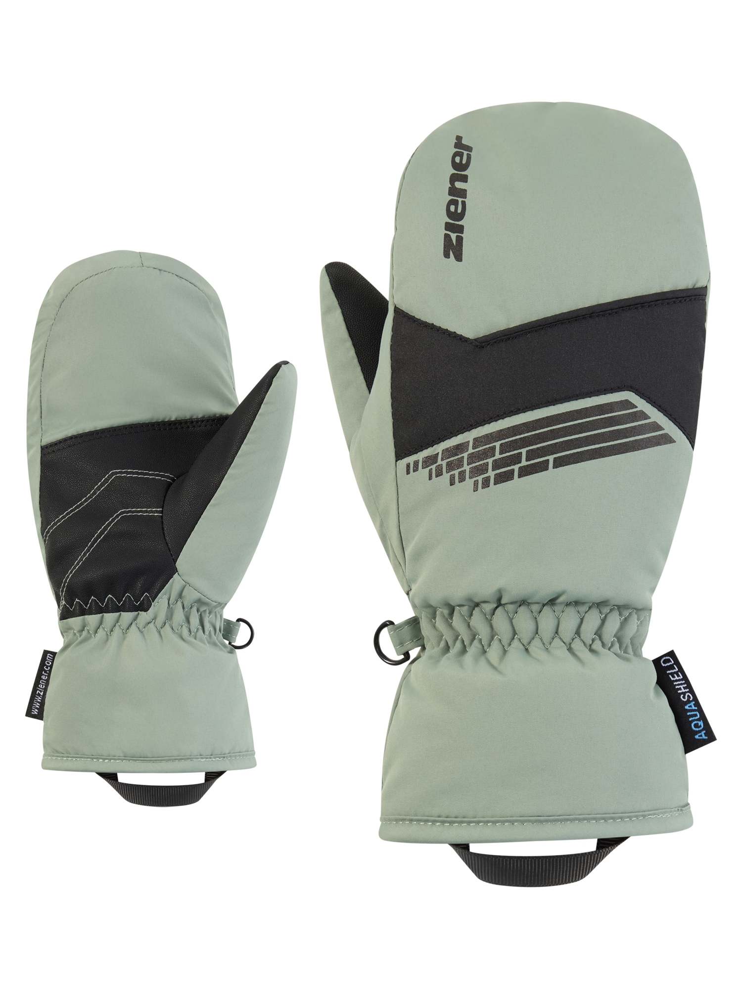 Ziener Fäustlinge "LAVIVO-Z AQUASHIELD JUNIOR" wasserdicht, winddicht, atmungsaktiv, warm