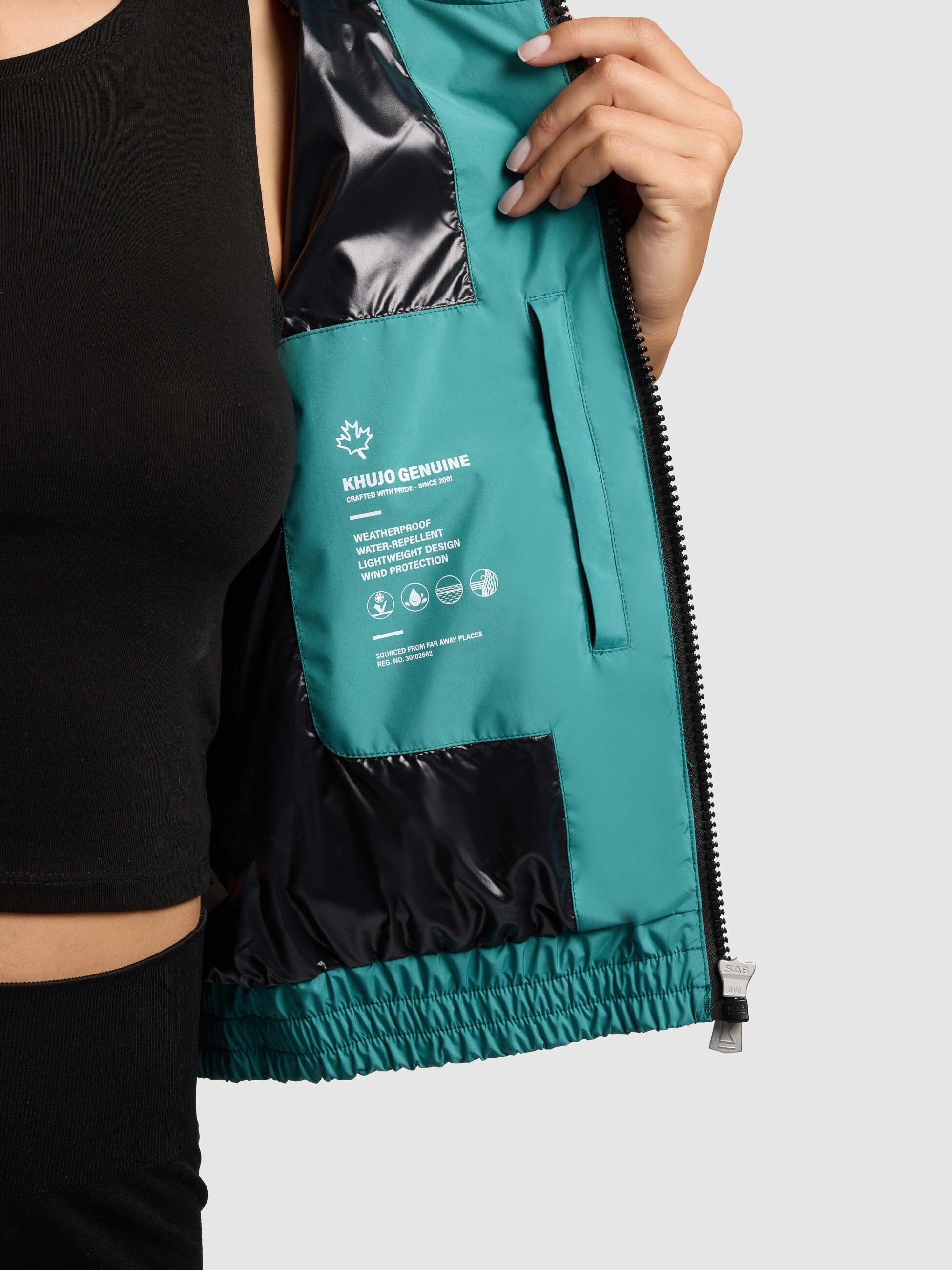 khujo Blouson »GINA« mit Kapuze