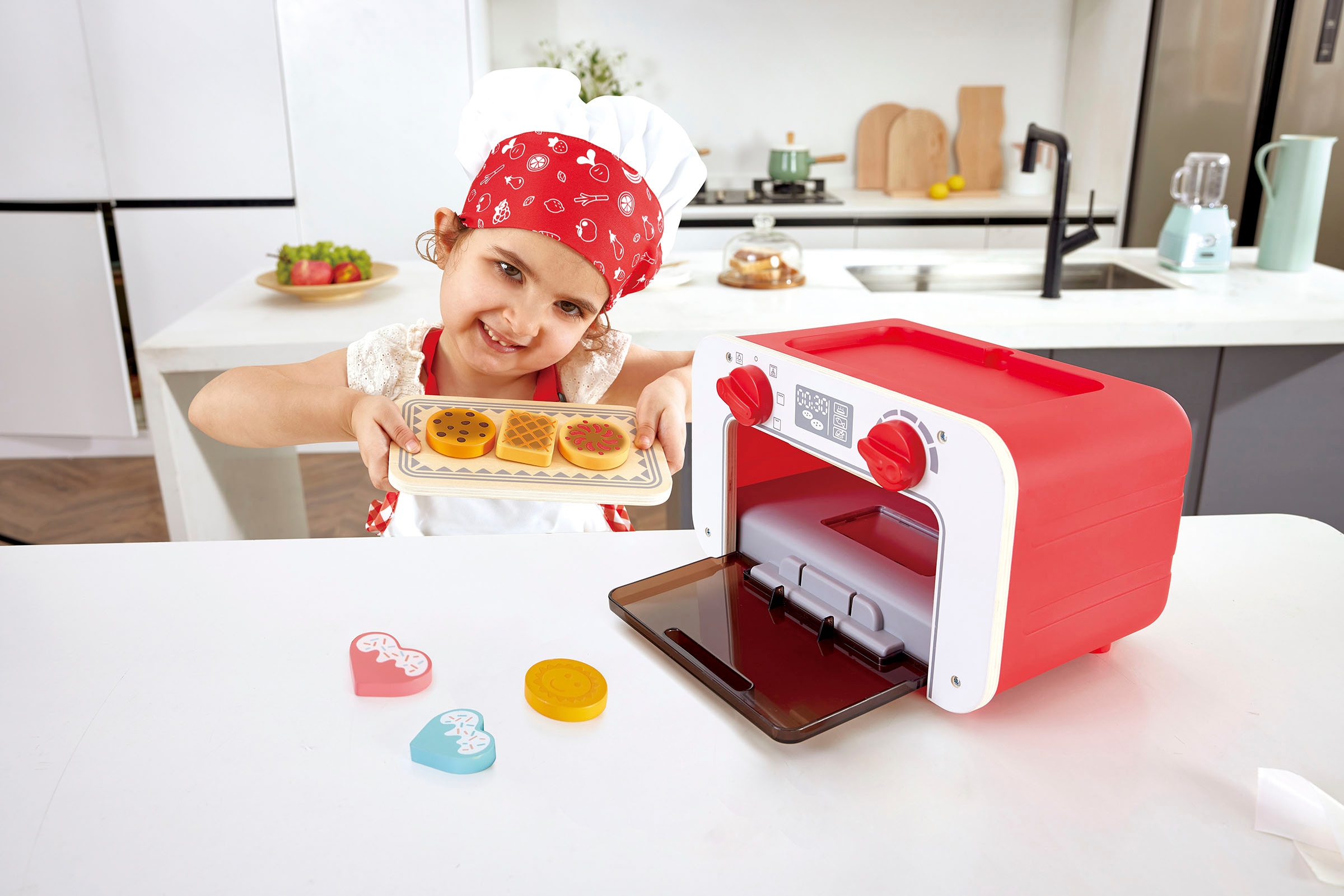 Hape Kinder-Herd »Mein Backofen«, mit Zauberkeksen; Licht- und Soundeffekt