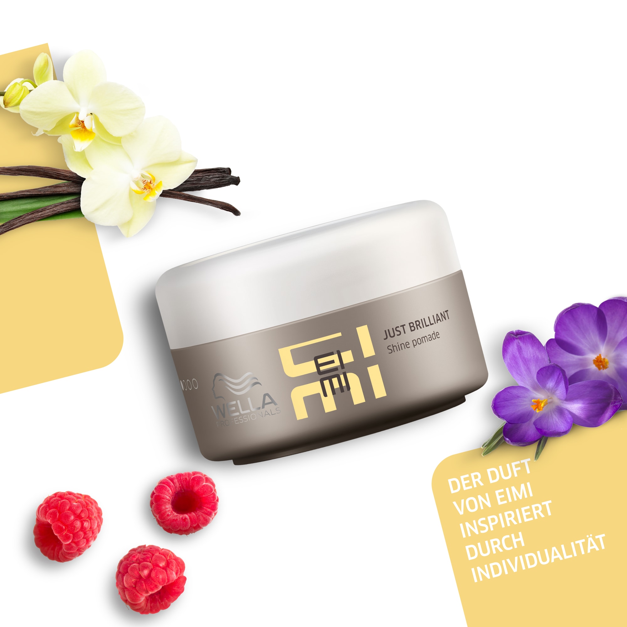 Wella Professionals Haarbalsam »EIMI Just Brilliant Glanz Pomade« glättend, ultimativer Glanz, reduziert Frizz