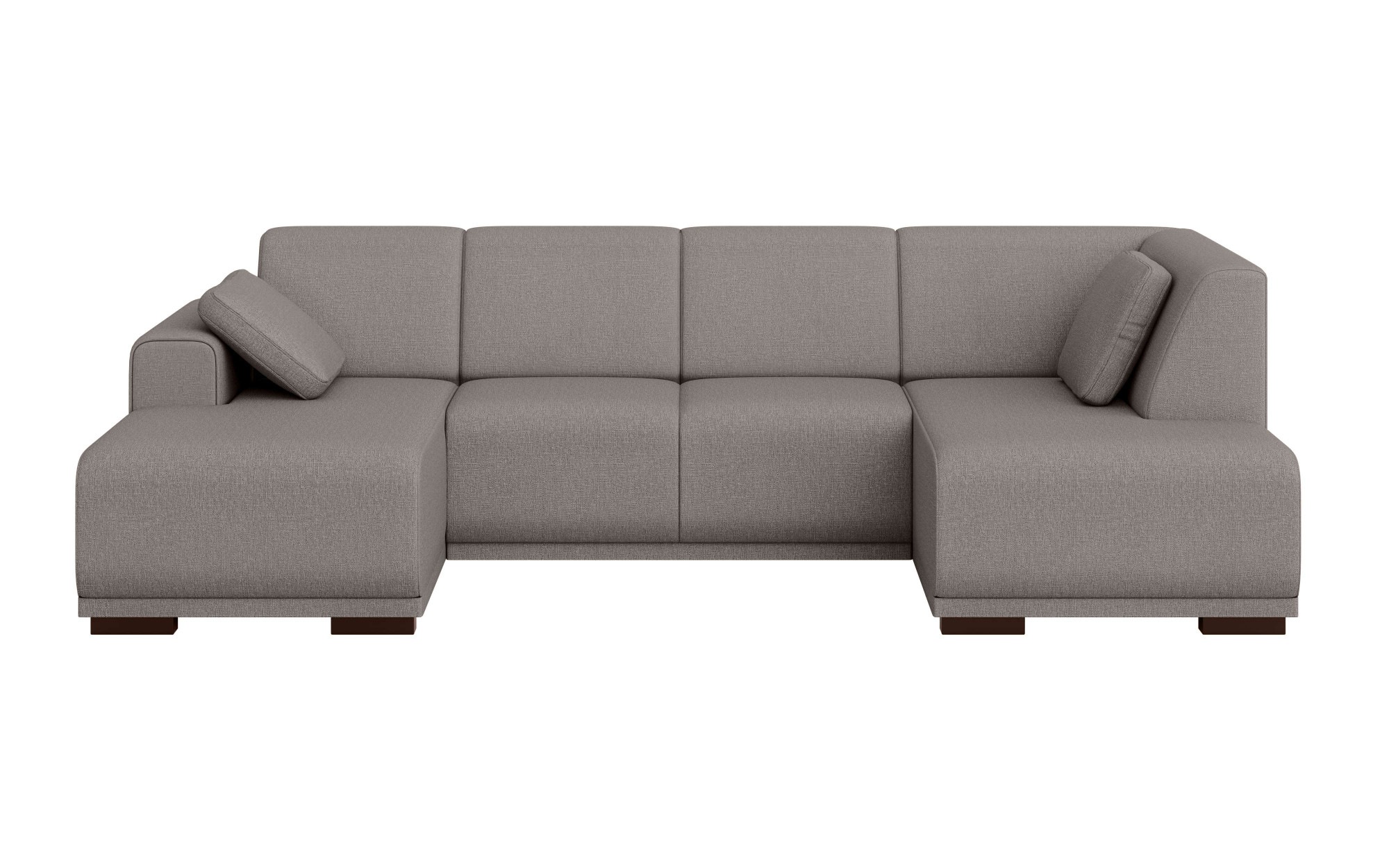 Home affaire Wohnlandschaft "BORNHOLM U-Form mit Recamiere rechts/links, B/ günstig online kaufen