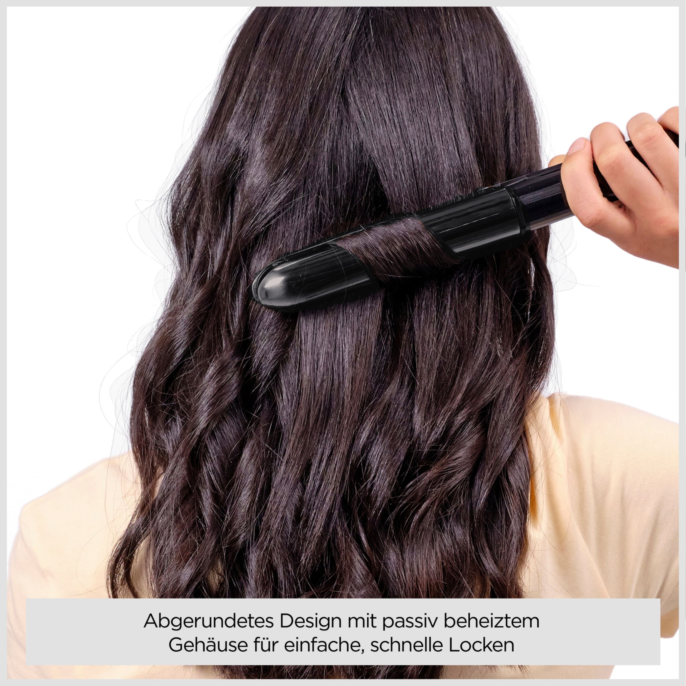BaByliss Glätteisen »Straight & Curl Glätteisen zum Glätten und Locken, ST486E« Titan-Keramikplatten, Ionen-Technologie, 5 Temperaturen