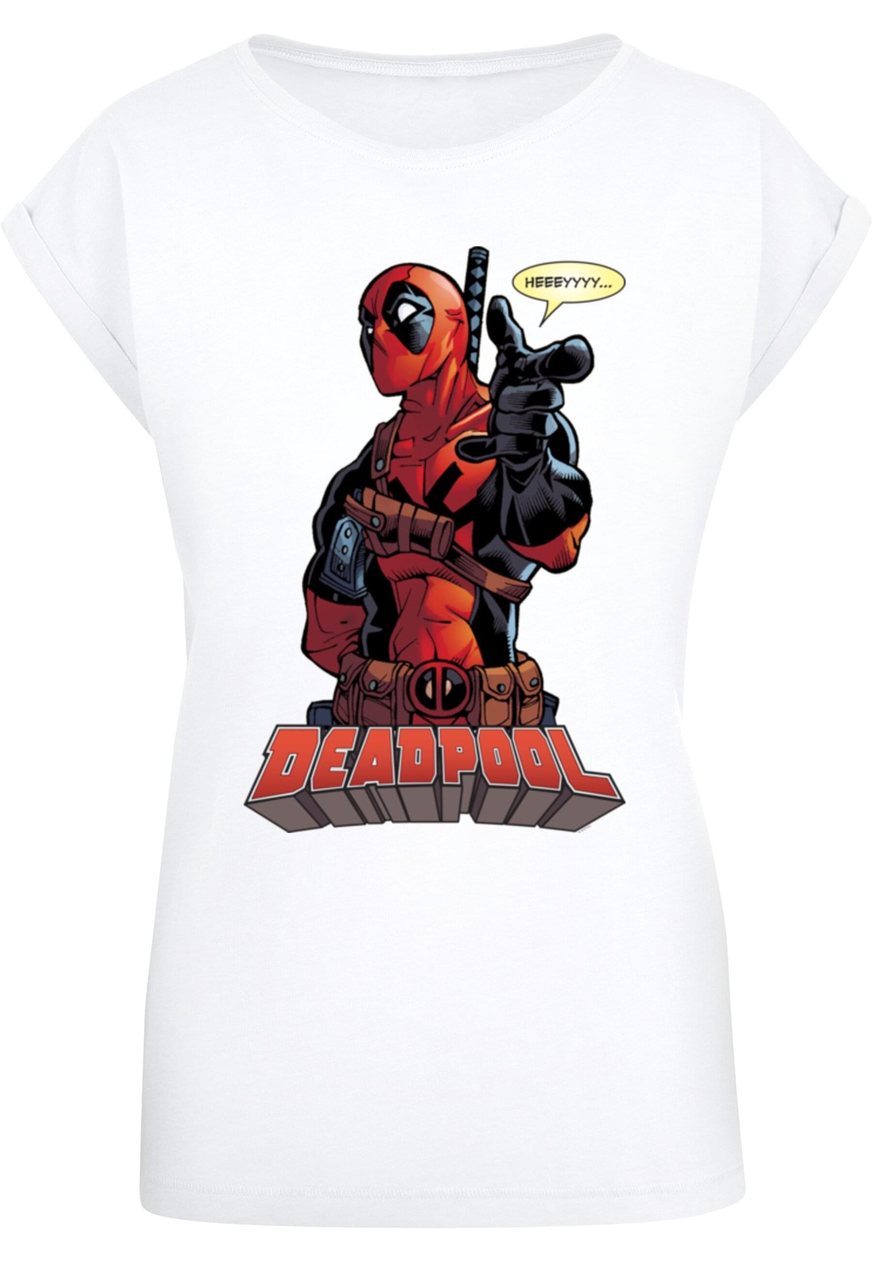 T-Shirt »ABSOLUTE CULT Damen Ladies Deadpool - Hey You T-Shirt«