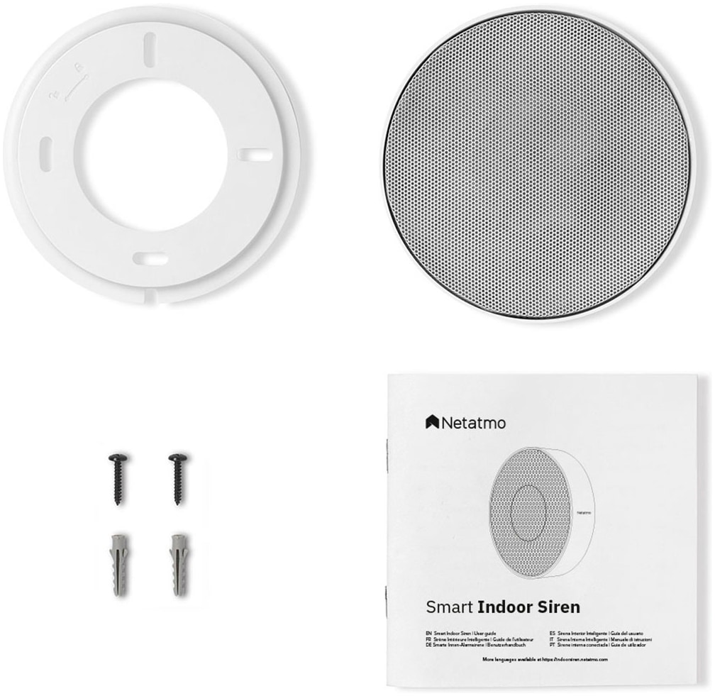 Netatmo Sensor »Smarte Innen-Alarmsirene«