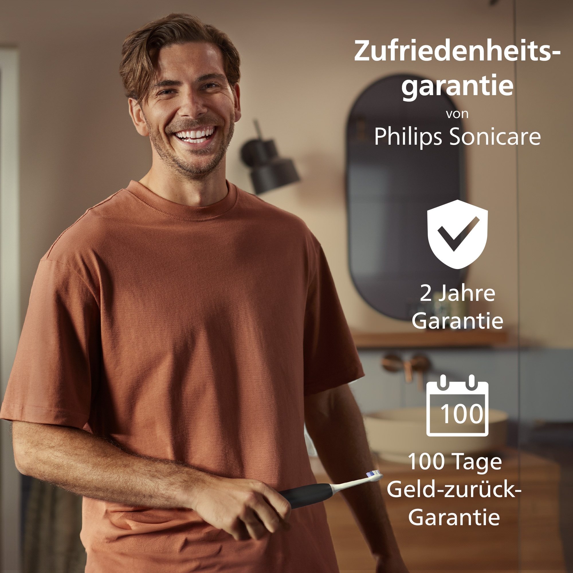 Philips Sonicare Elektrische Zahnbürste »Series 5300 HX7108/01«, 1 St. Aufsteckbürsten, mit Andruckkontrolle, 2 Intensitätsstufen, inkl. Ladegerät