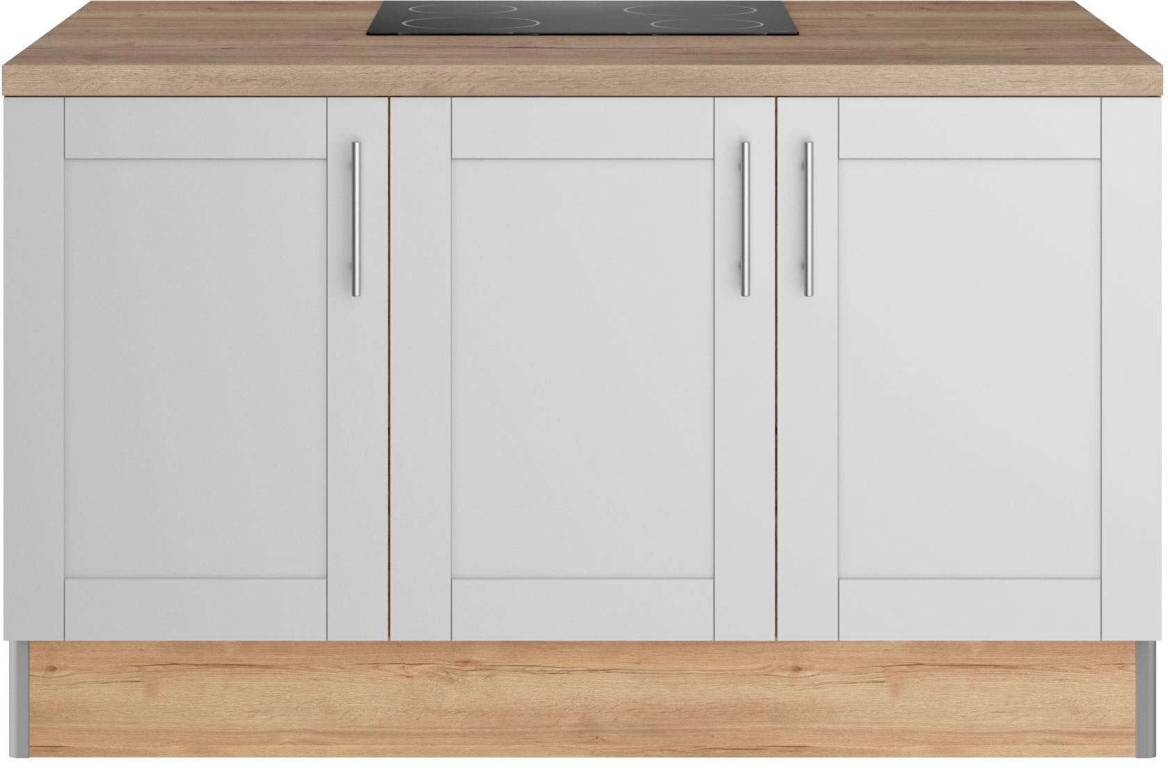 KOCHSTATION Pantryküche "KS-Ahus", Kücheninsel, Breite 150 cm, wahlweise mi günstig online kaufen