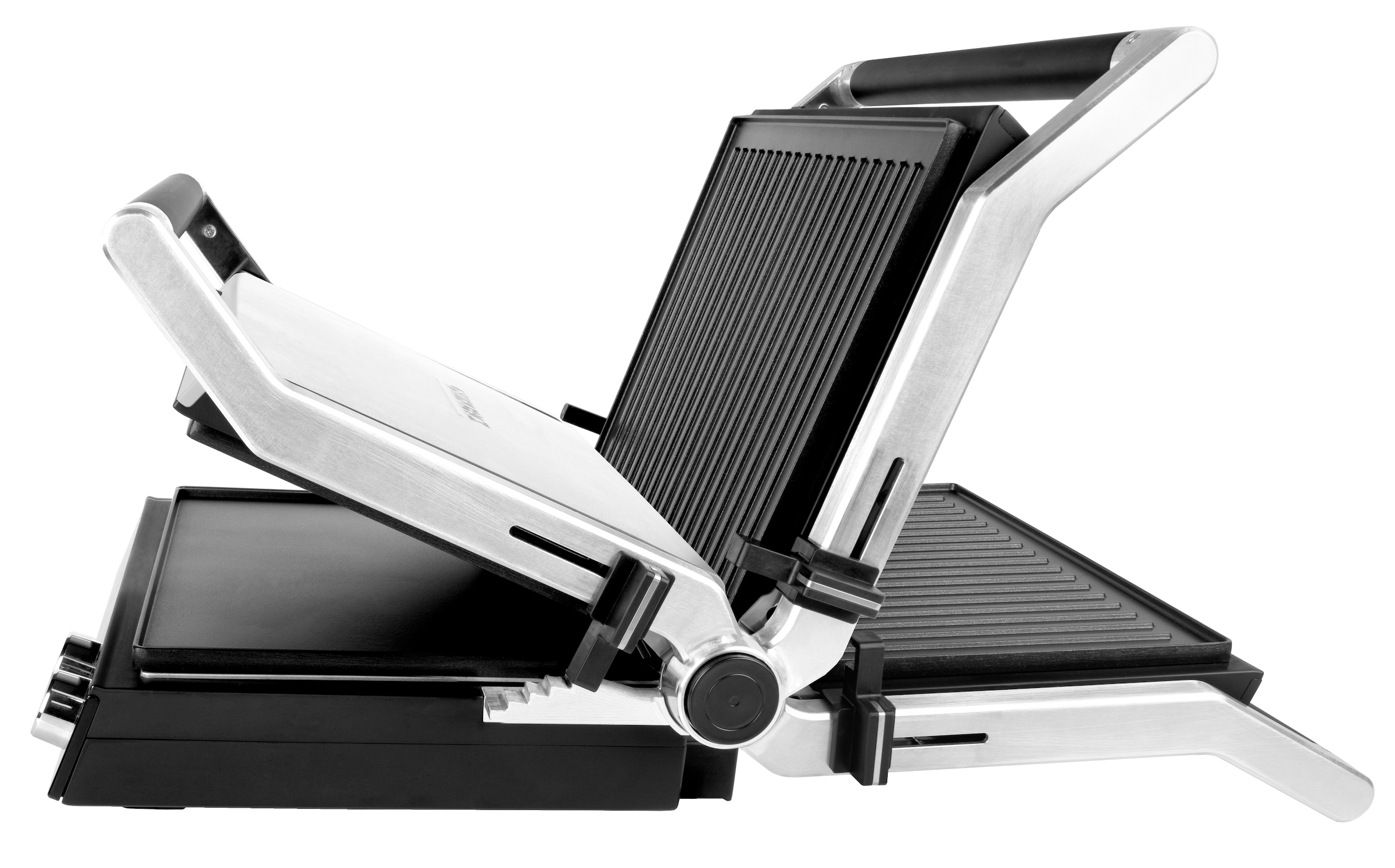 Gastroback Kontaktgrill »Gourmet Multigrill BBQ Pro Smart« Intuitive Bedienung: LCD-Display & Drehregler für volle Kontrolle