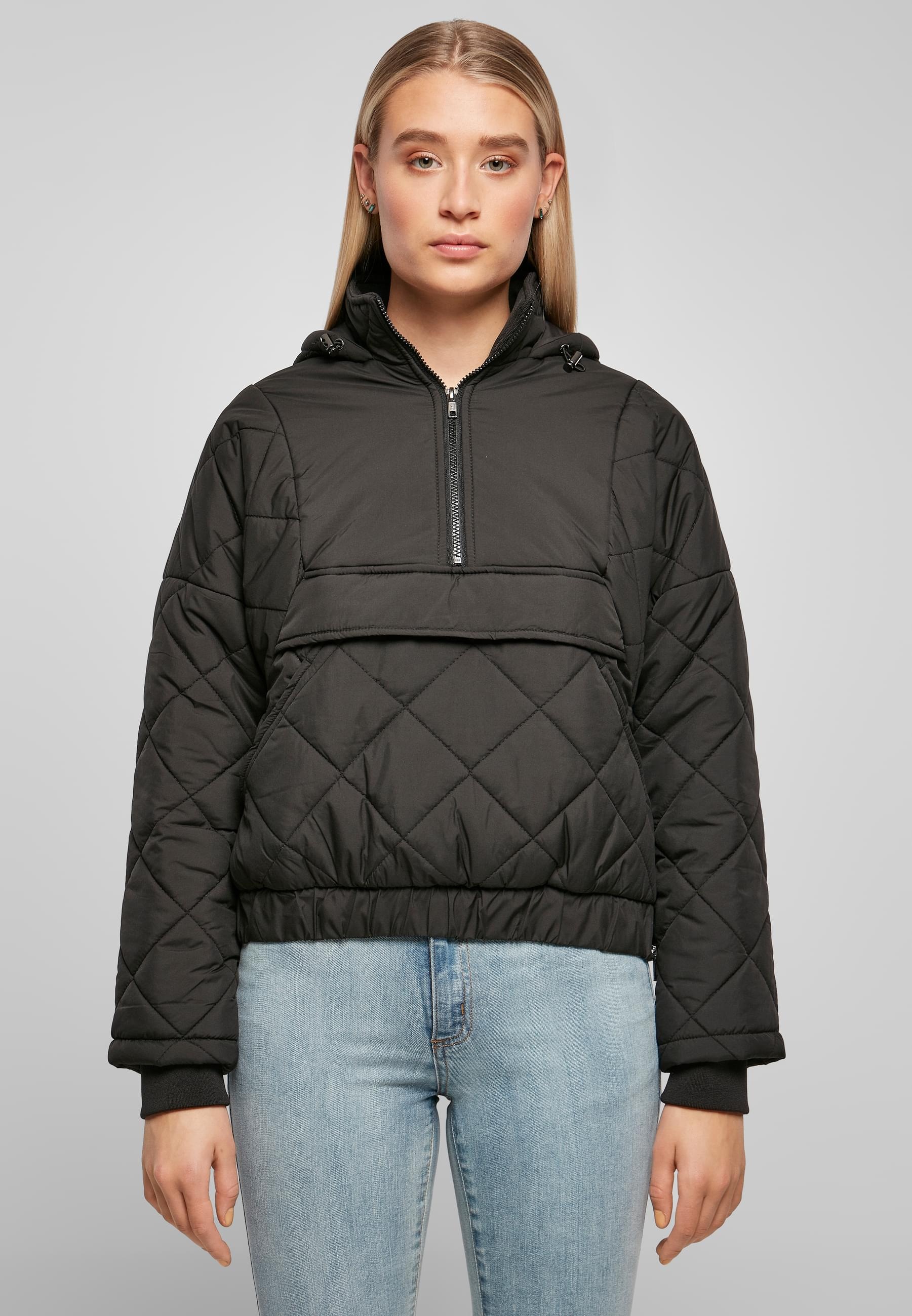 URBAN CLASSICS Winterjacke »Urban Classics Damen«, (1 St.), mit Kapuze