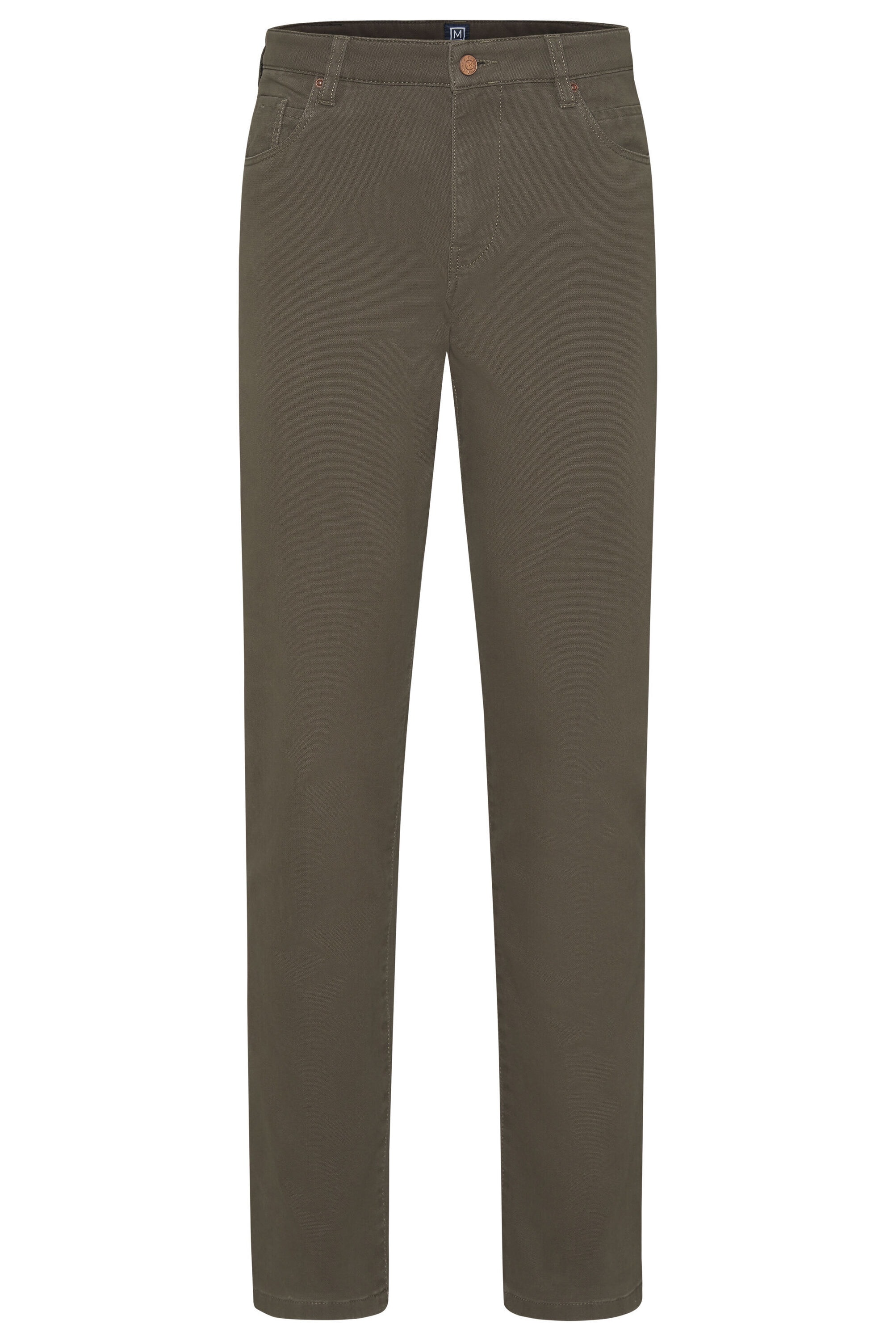 MEYER Chinos »Five-Pocket-Hose«, im unifarbenen Design