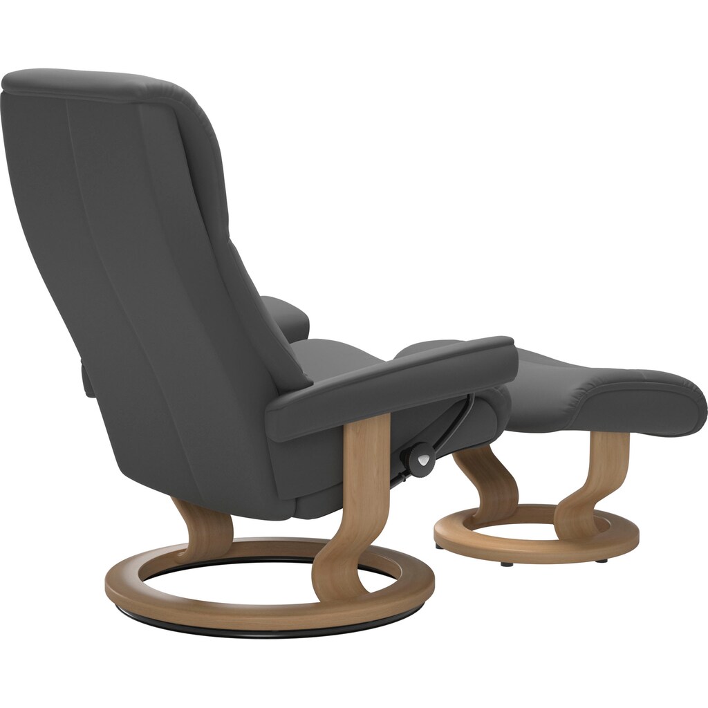 Stressless® Relaxsessel »View«, (Set, Relaxsessel mit Hocker)