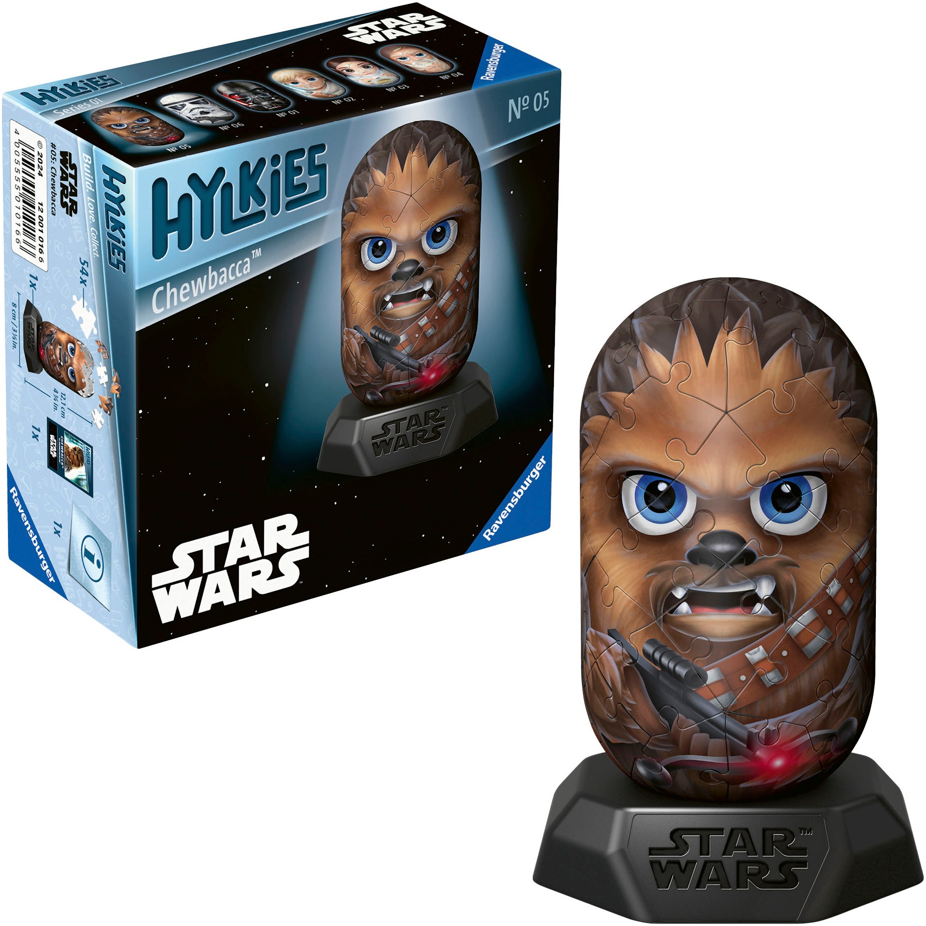 3D-Puzzle »Star Wars Hylkies Sammelfigur #05 Chewbacca«, Made in Europe; FSC® -...