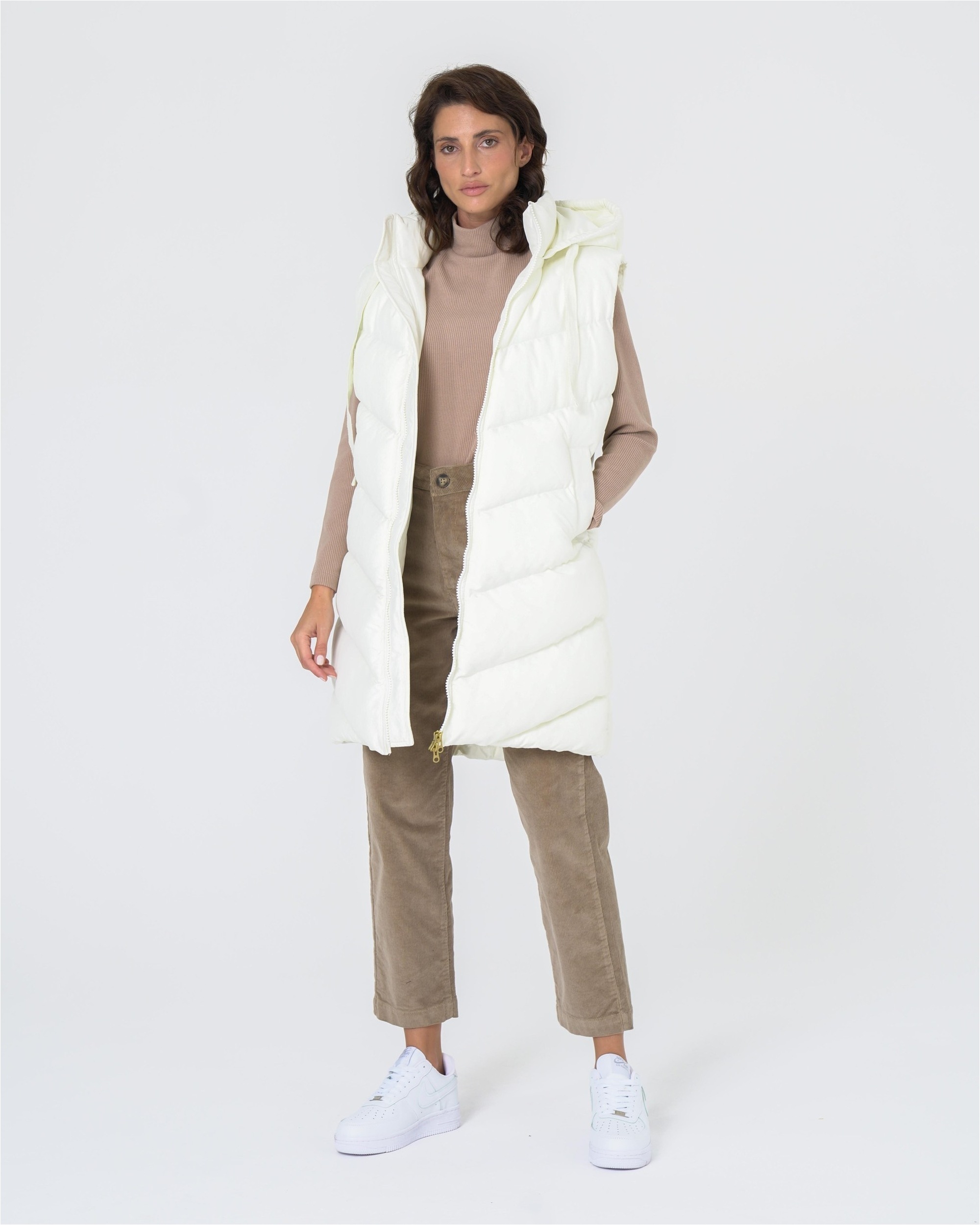 Thumbnail - freshlions Steppweste "Elisa" 1 Stk. mit langem Schnitt