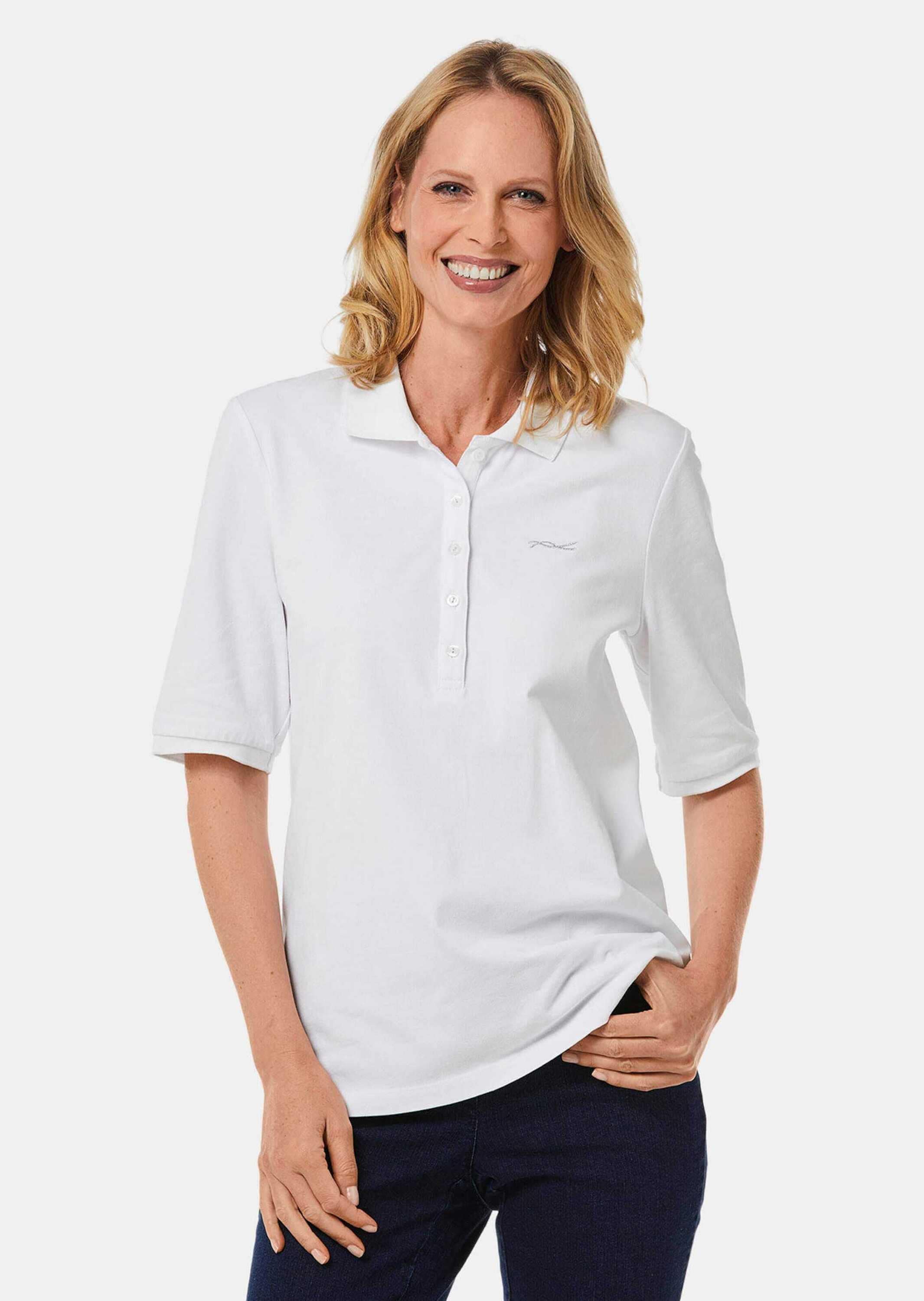 GOLDNER Poloshirt »Poloshirt in hochwertiger Pikee-Qualität«