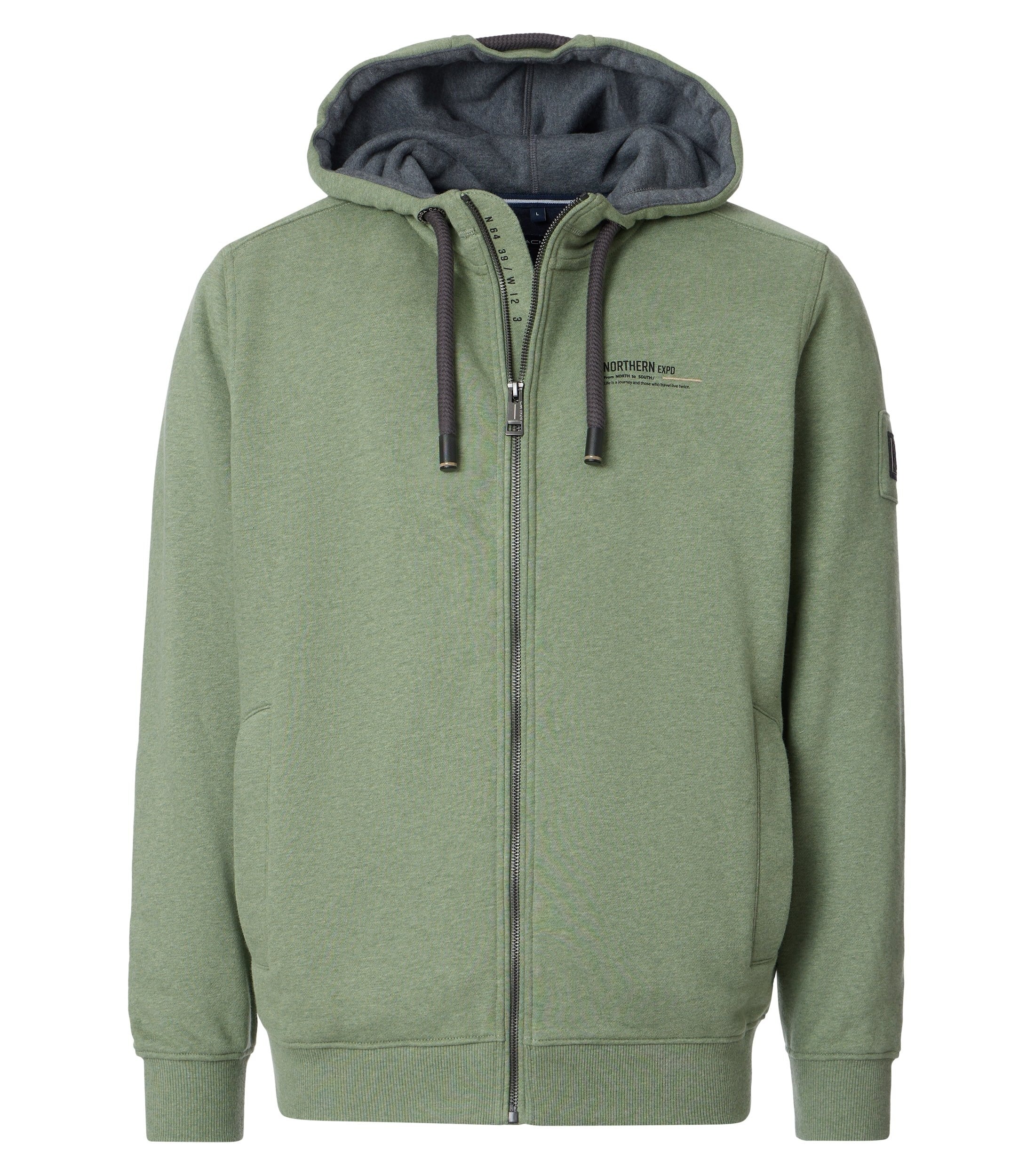 CASAMODA Sweatjacke "CASAMODA Sweatjacke uni" günstig online kaufen