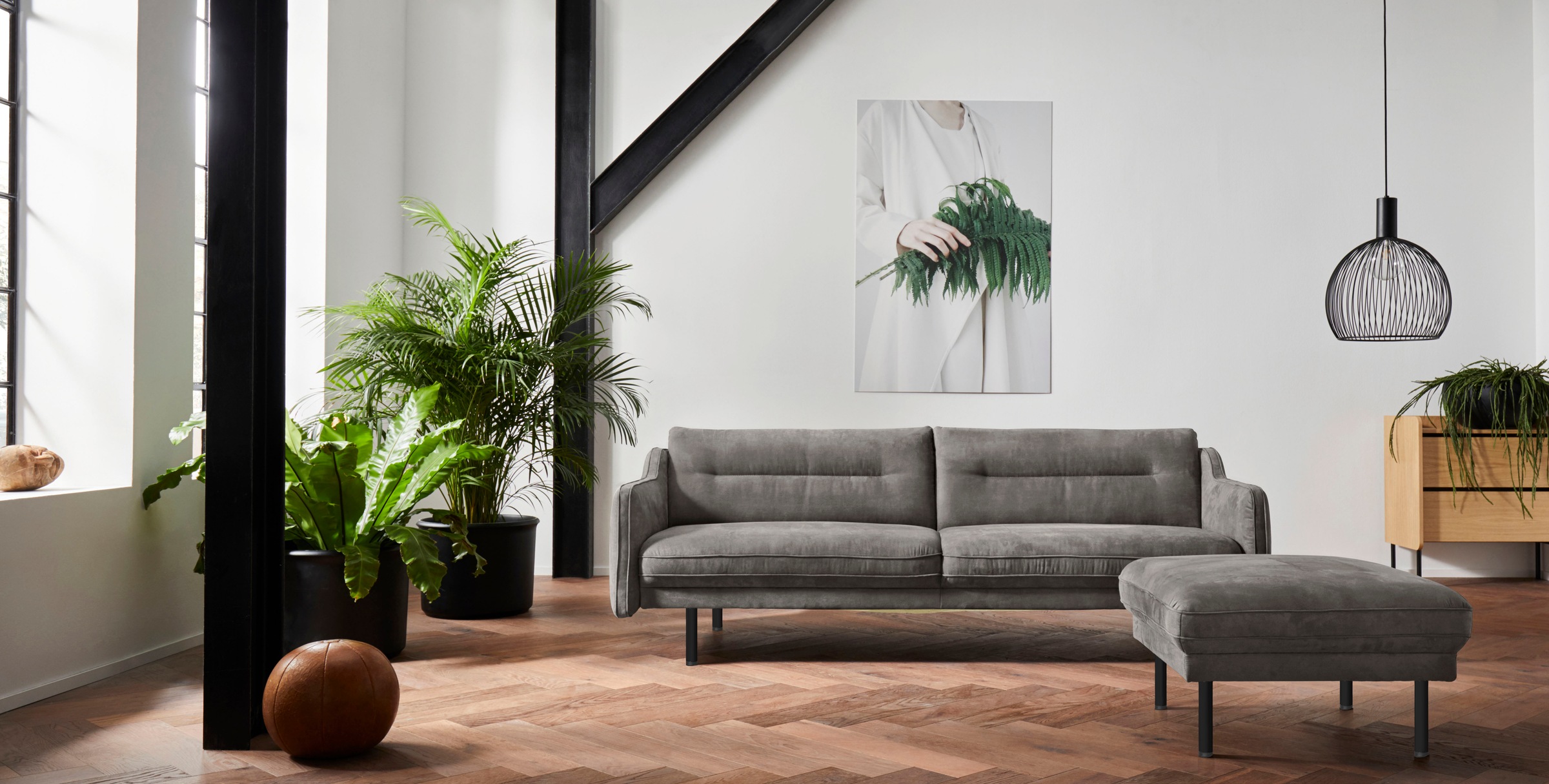 andas 2,5-Sitzer »Nordfyn«, edles Design in 3 Bezugsqualitäten, Design by Morten Georgsen