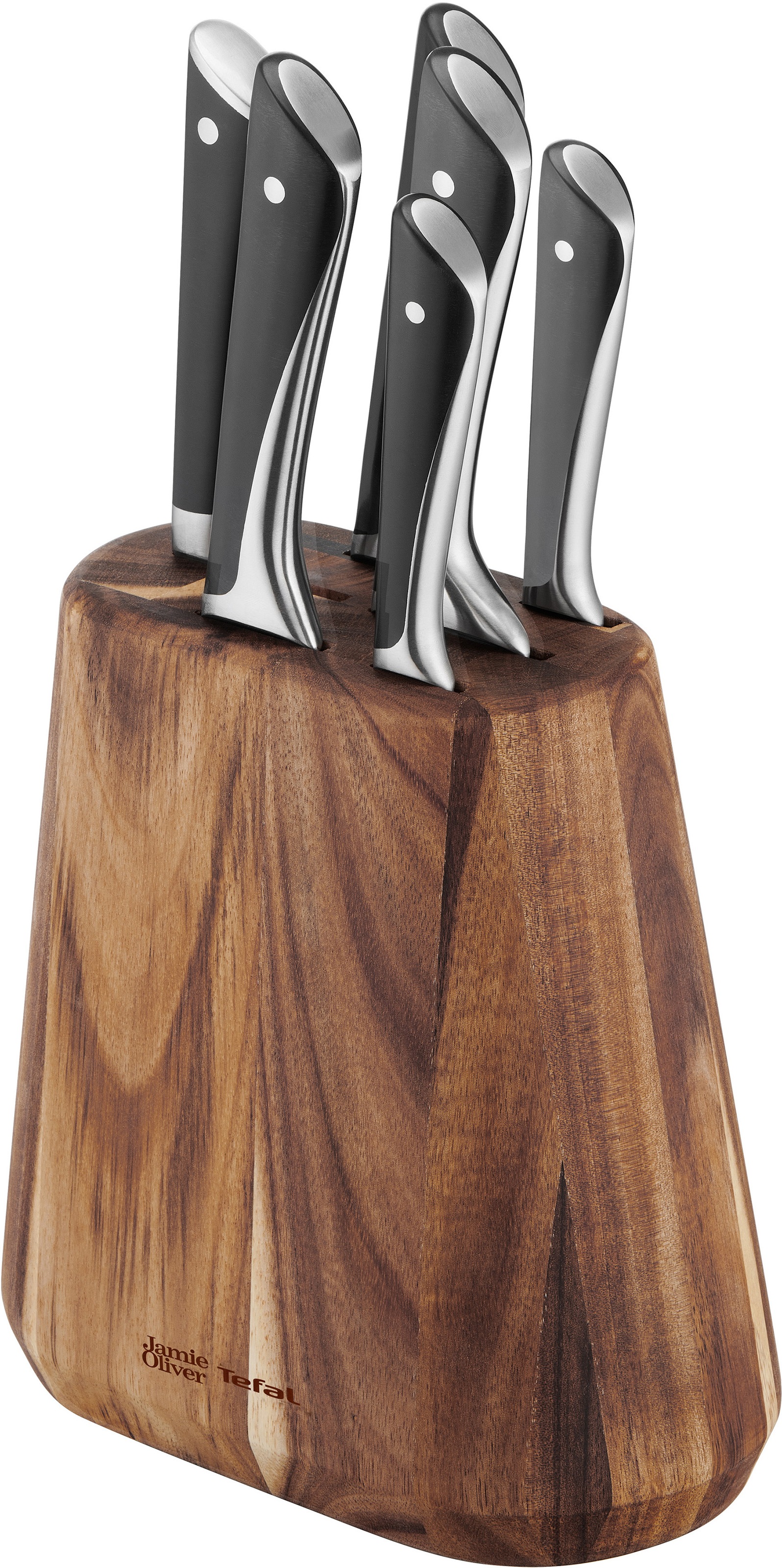 Tefal Messerblock "K267S7 Jamie Oliver" 7 Stk. hohe Leistung, unverwechselb günstig online kaufen