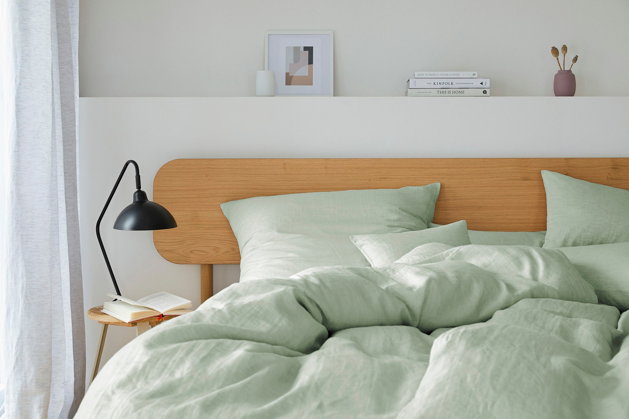 Elegante Bettwäsche "Breeze" 2 Stk. tlg. angenehmes Hautgefühl günstig online kaufen