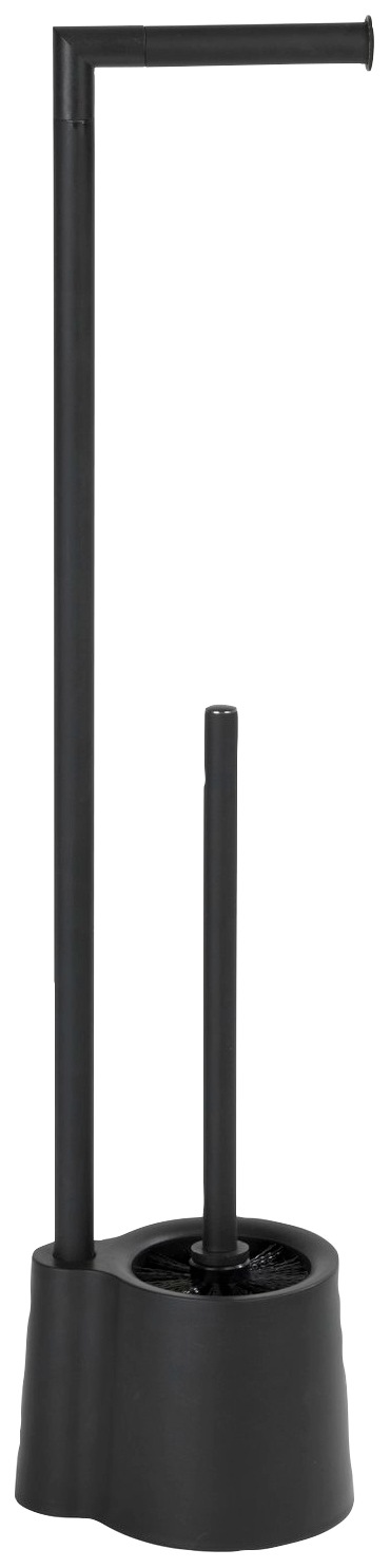 Thumbnail - WENKO WC-Garnitur "Avola" 1 Stk. aus Edelstahl  Polypropylen mit Ersatzrollenhalter