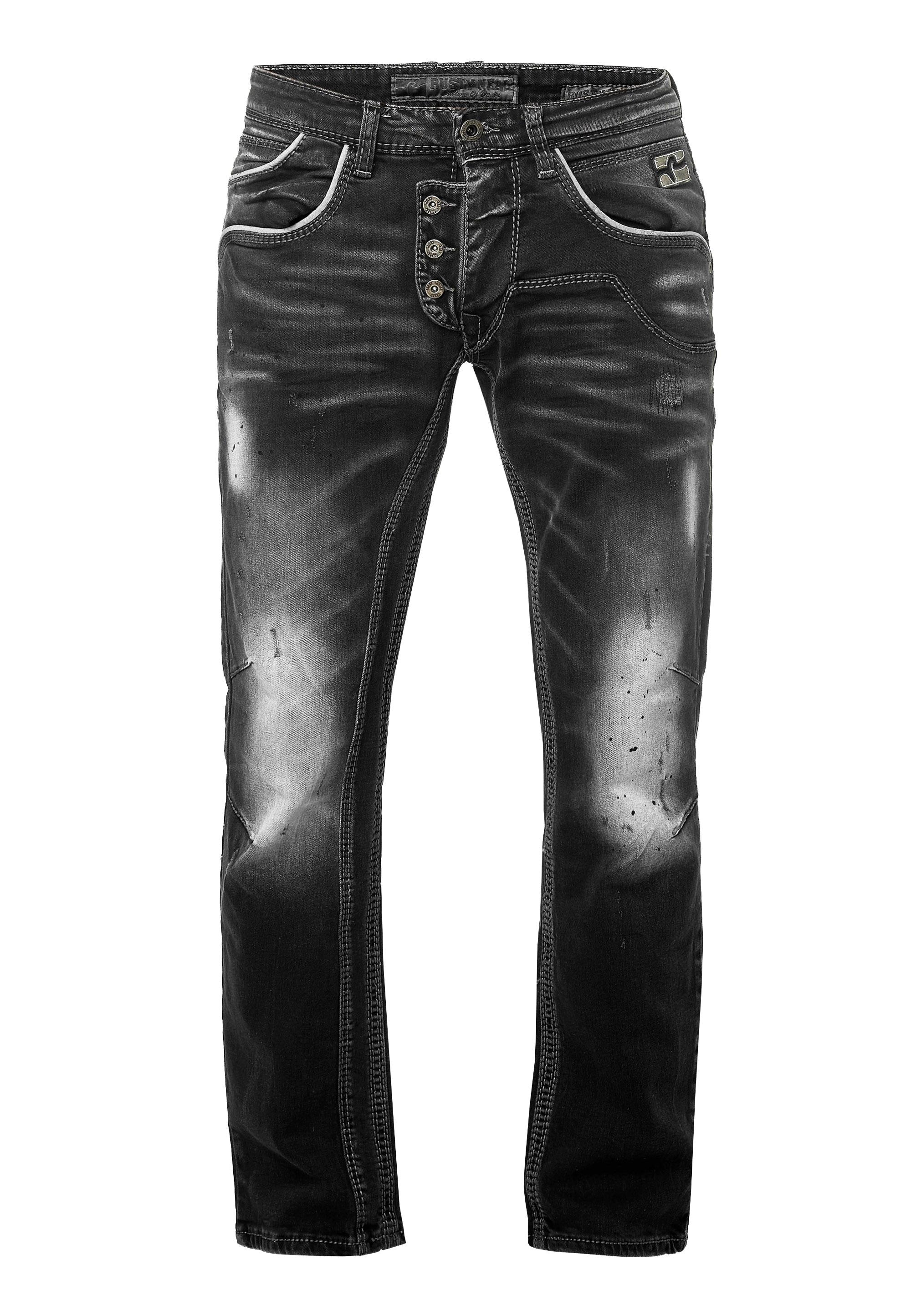 Rusty Neal Straight-Jeans, im bequemen Straight Fit-Schnitt