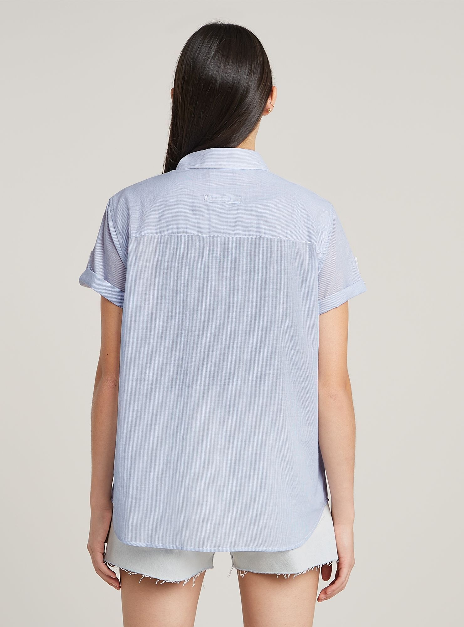 G-STAR Langarmshirt "Button Through Hemd" günstig online kaufen