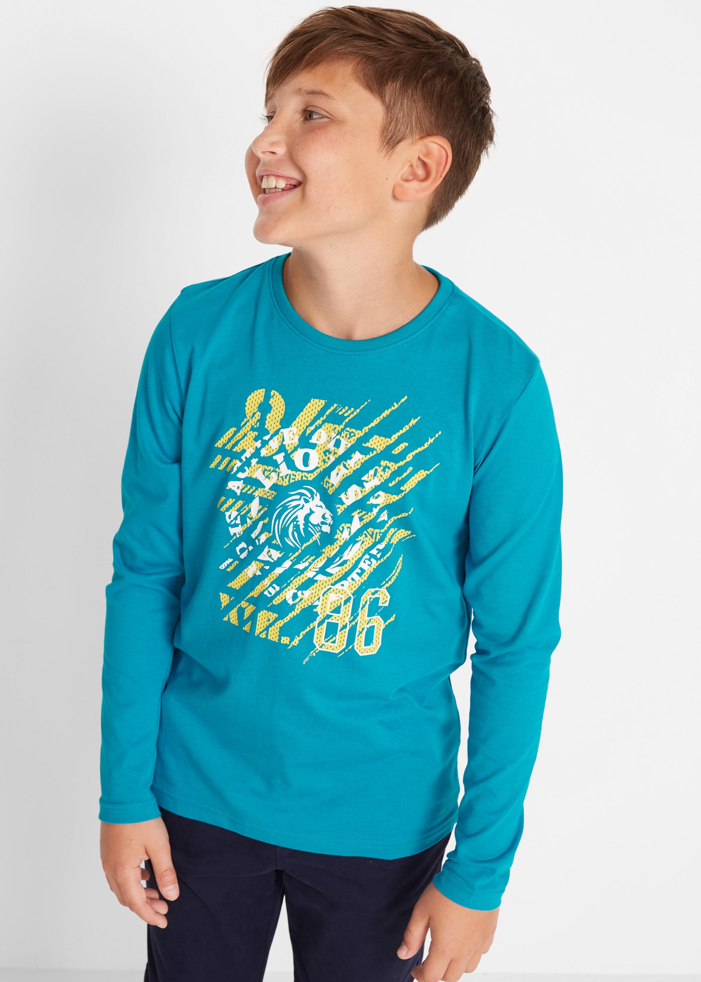 bonprix Langarmshirt Packung, 2, 2 Stk.