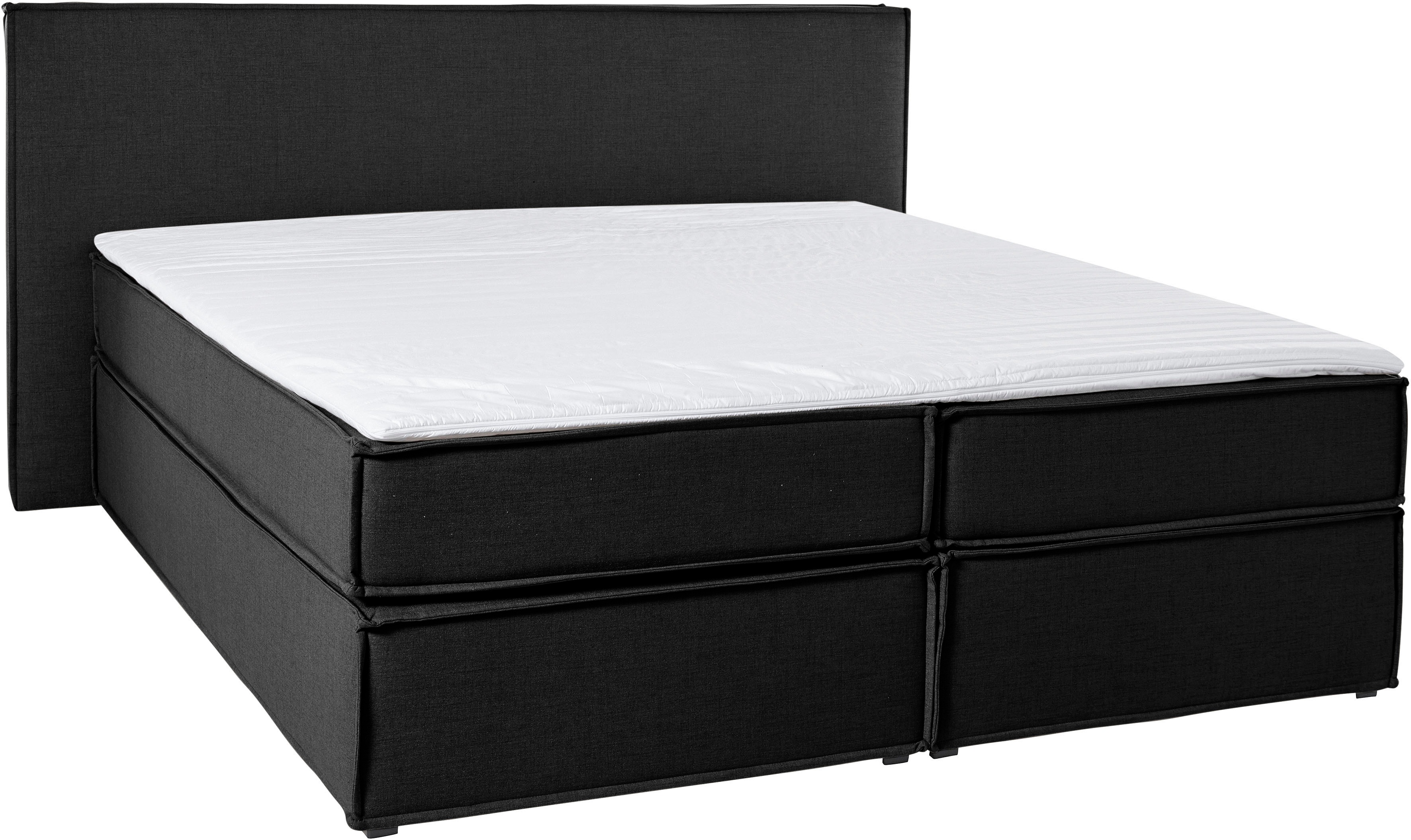 Thumbnail - LeGer Home by Lena Gercke Boxspringbett "Yuma" incl. Topper, in 4 Breiten, 3 Matratzenarten und je 2 Härtegraden