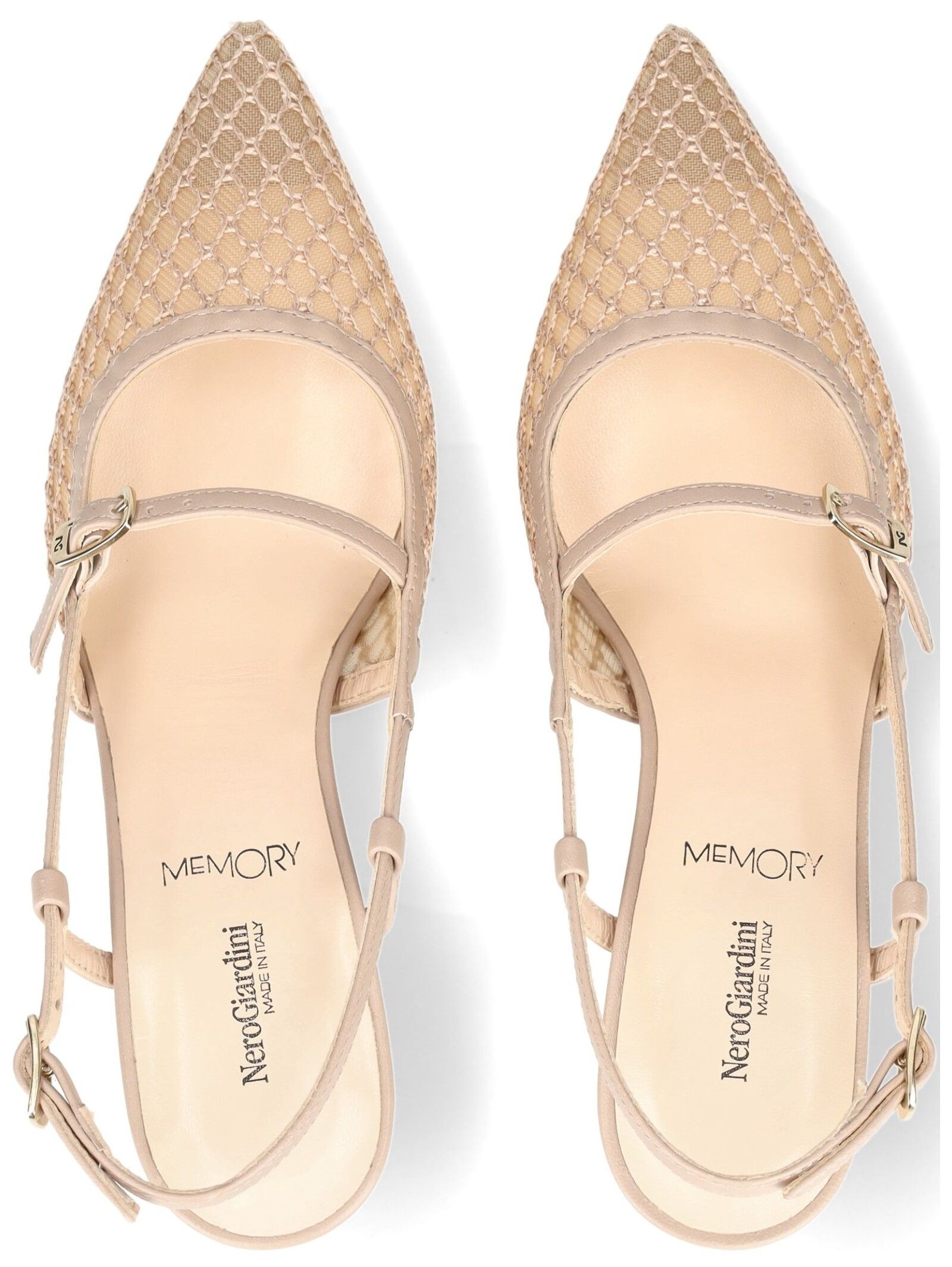 Nero Giardini Slingpumps »Nero Giardini Pumps Leder/Textil«